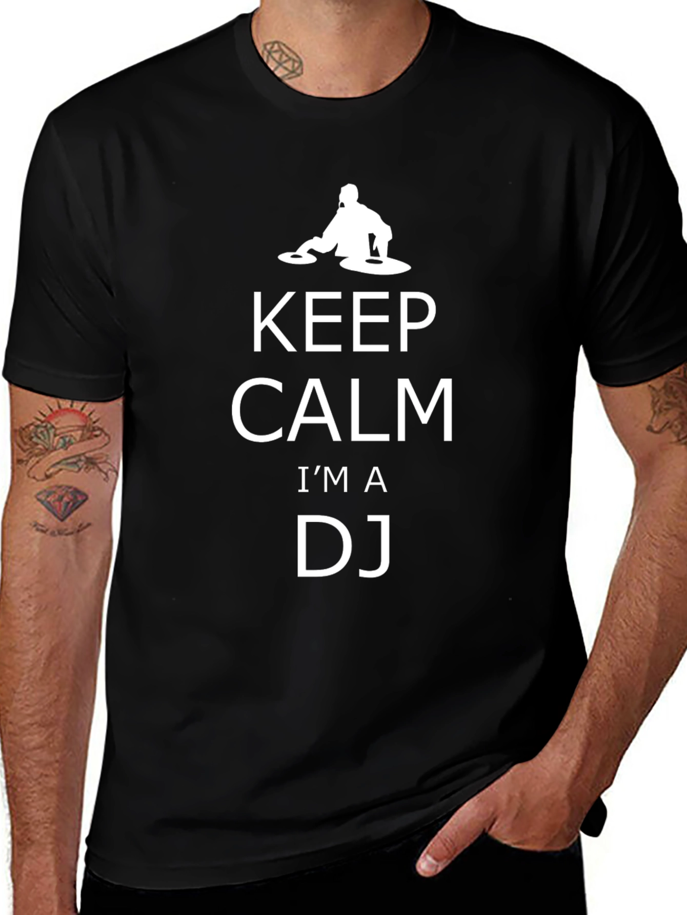 Keep Calm Im A DJ Graphic T-Shirt