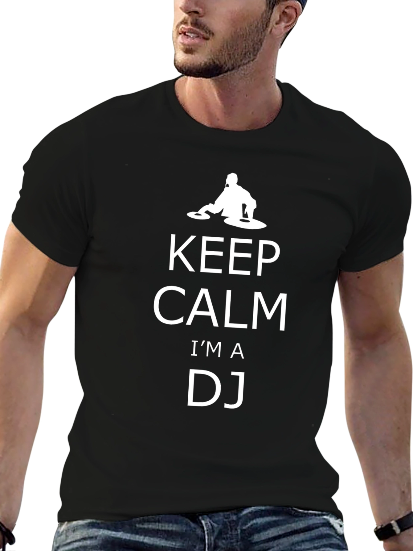 Keep Calm Im A DJ Graphic T-Shirt