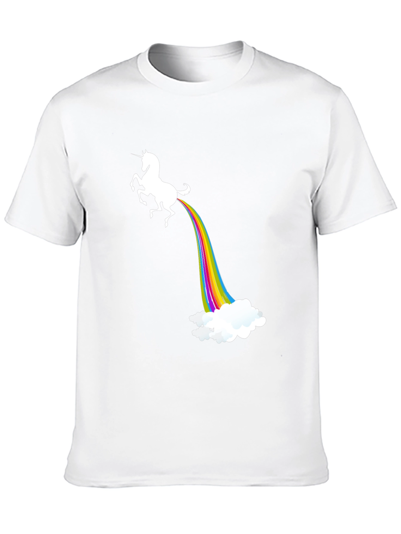 Unicorn Rainbow Poop T-Shirt