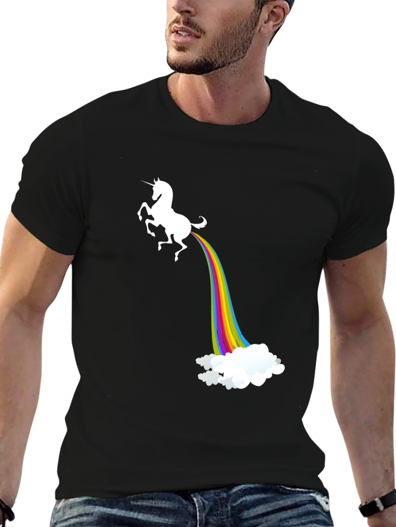 Unicorn Rainbow Poop T-Shirt