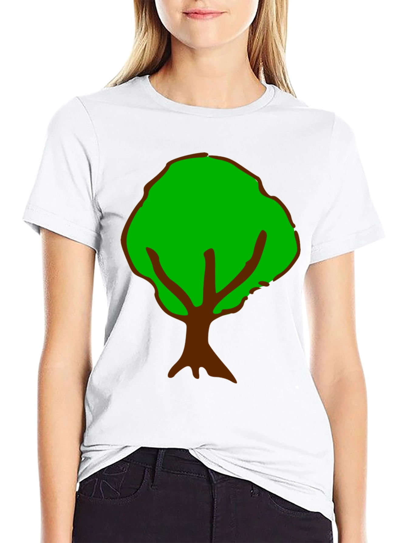 Tree Graphic T-Shirt - Nature Inspired Casual Wear