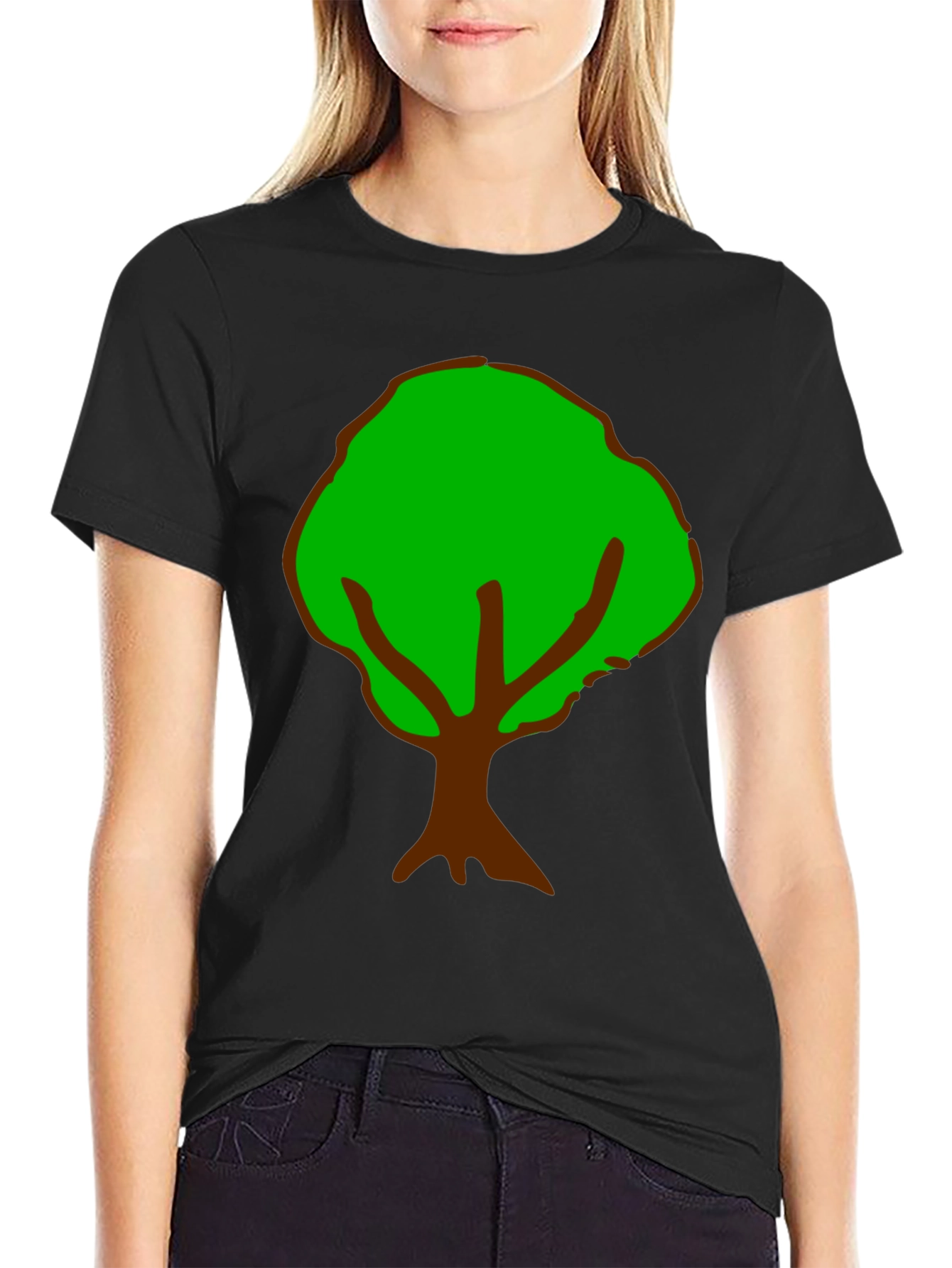 Tree Graphic T-Shirt - Nature Inspired Casual Wear