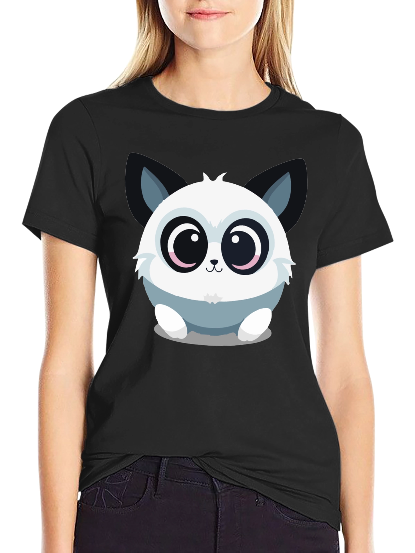 Cute Kawaii Cartoon Animal Graphic Tee
