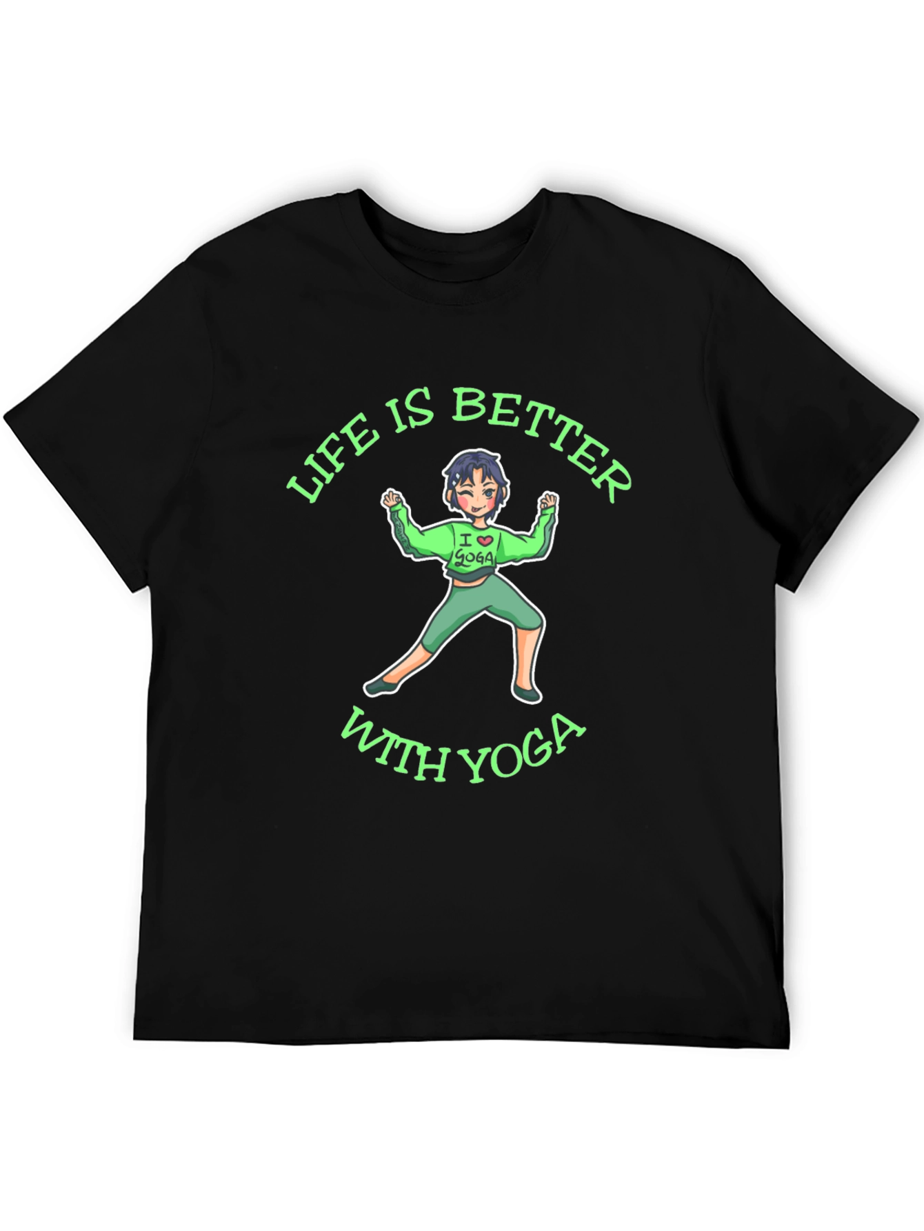 Life is Better With Yoga T-Shirt