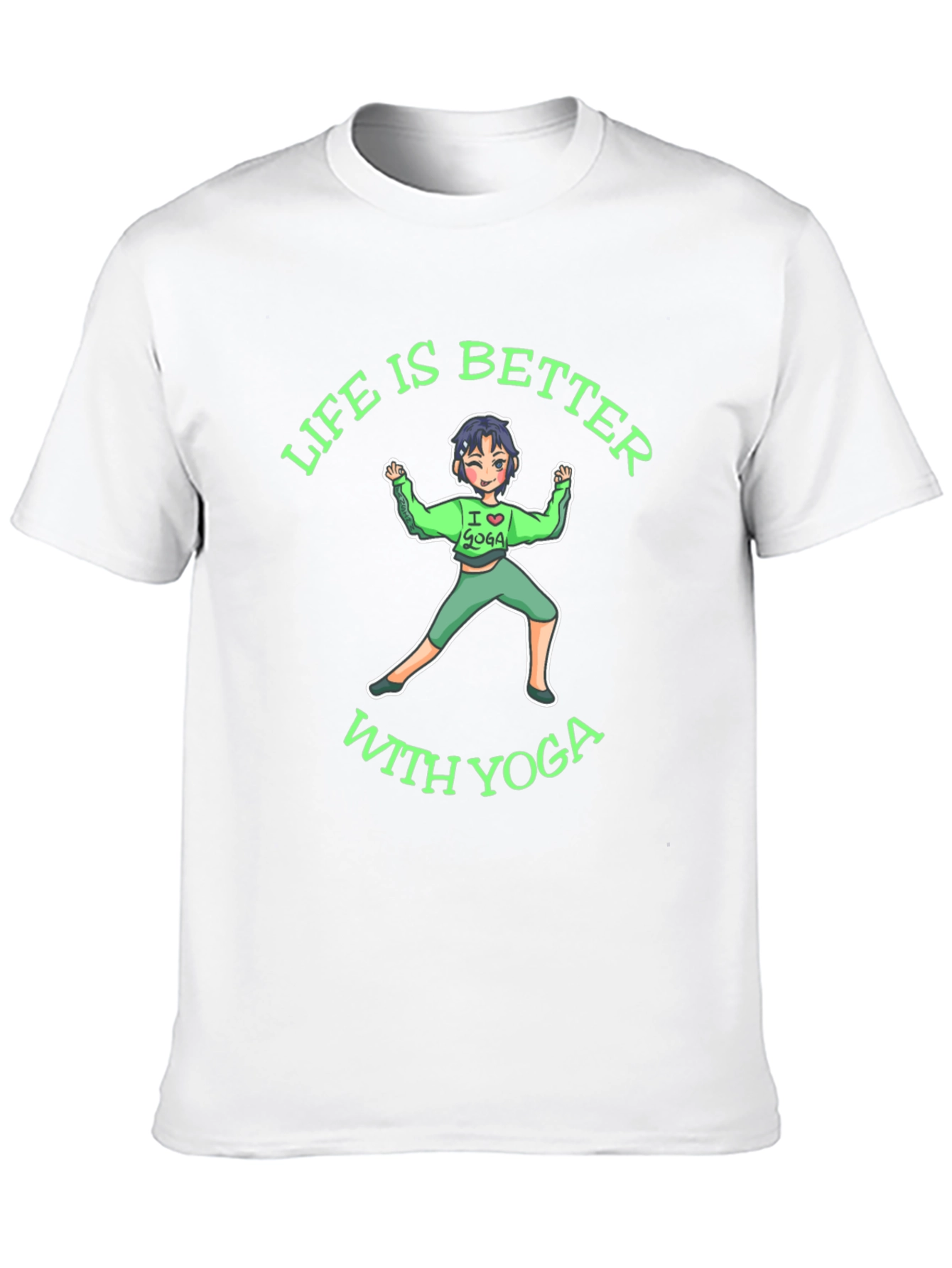 Life is Better With Yoga T-Shirt