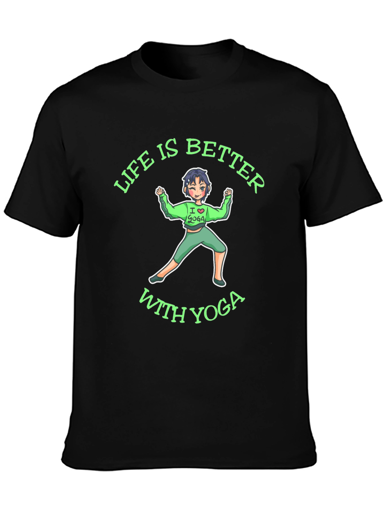 Life is Better With Yoga T-Shirt