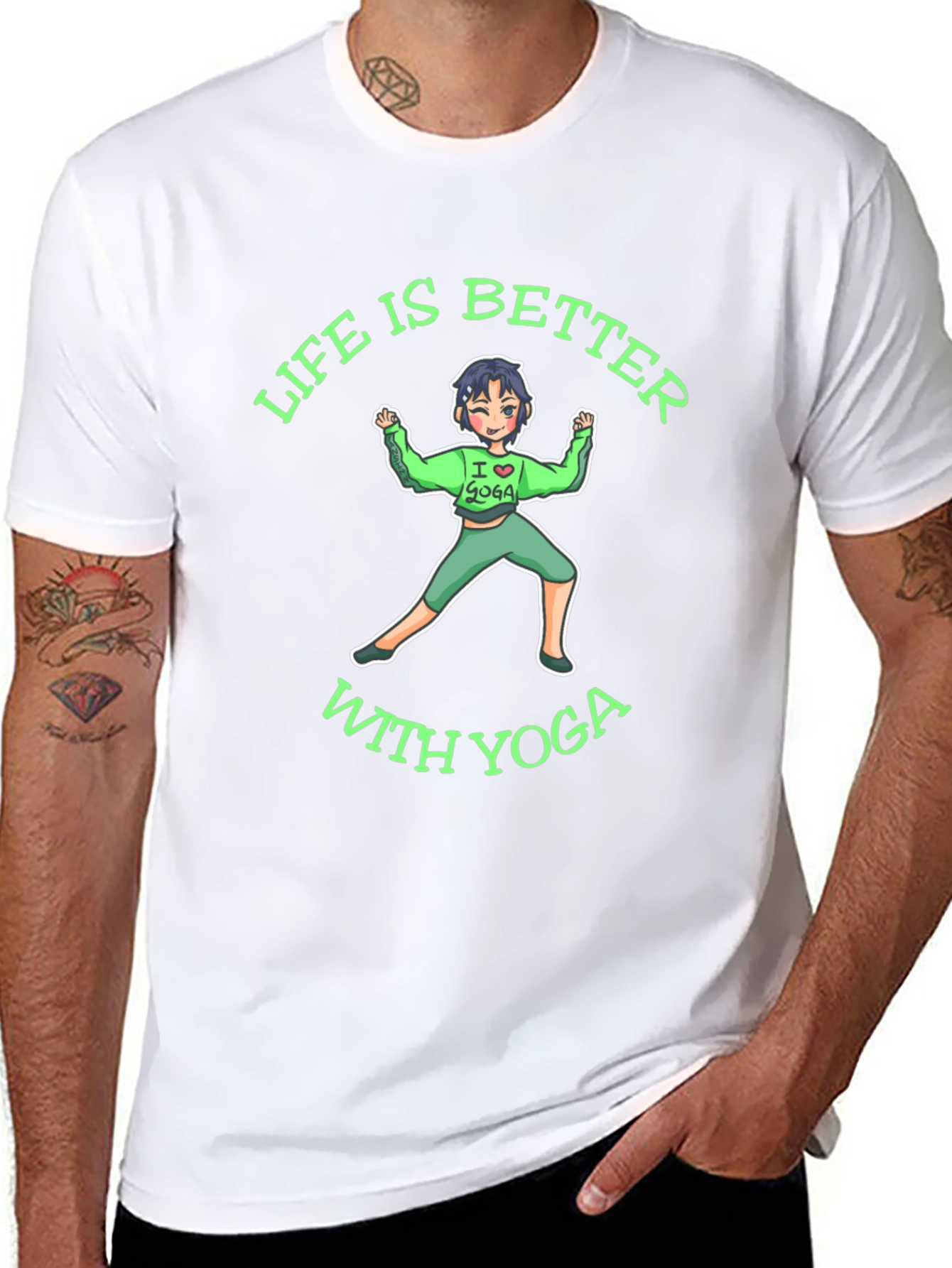 Life is Better With Yoga T-Shirt