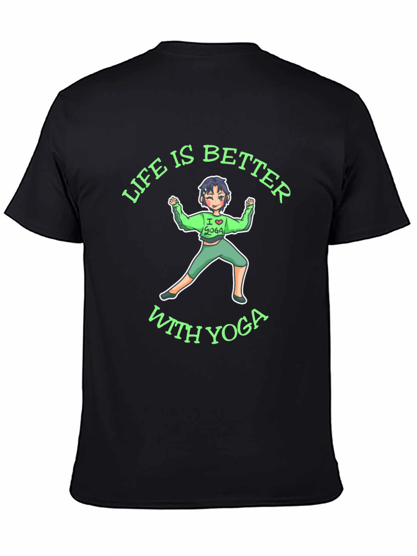 Life is Better With Yoga T-Shirt
