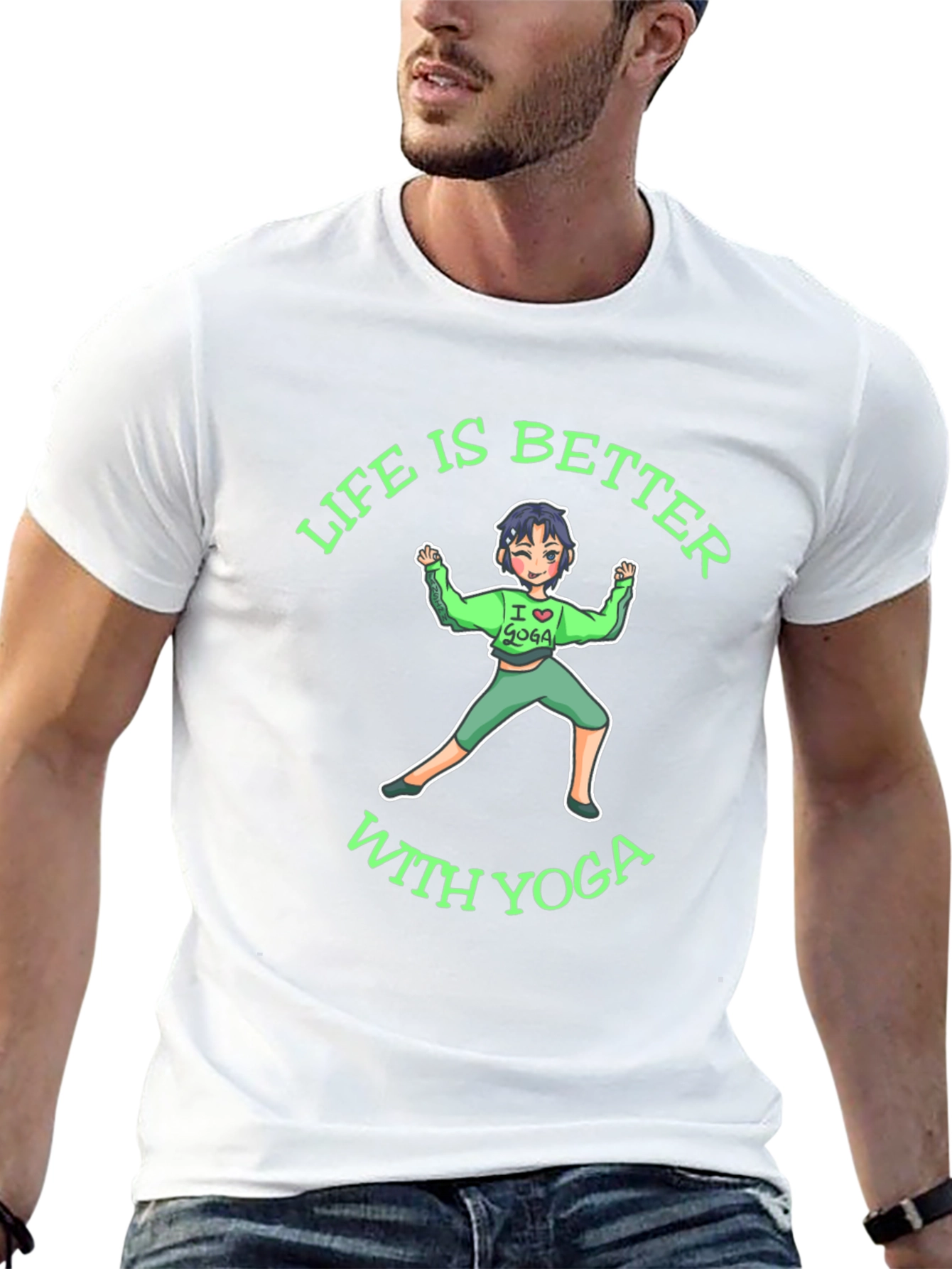 Life is Better With Yoga T-Shirt