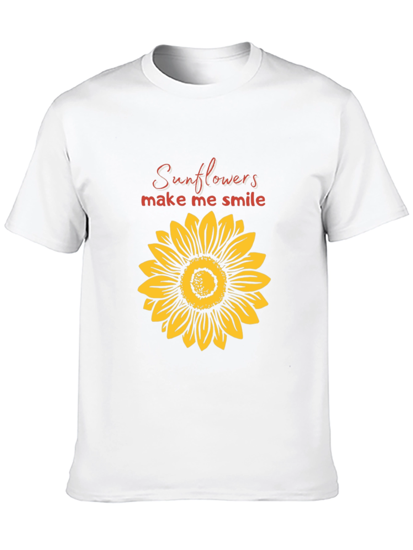Sunflower Graphic T-Shirt - Make Me Smile Tee