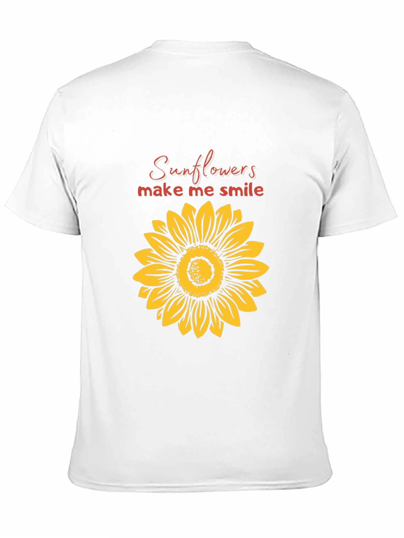 Sunflower Graphic T-Shirt - Make Me Smile Tee