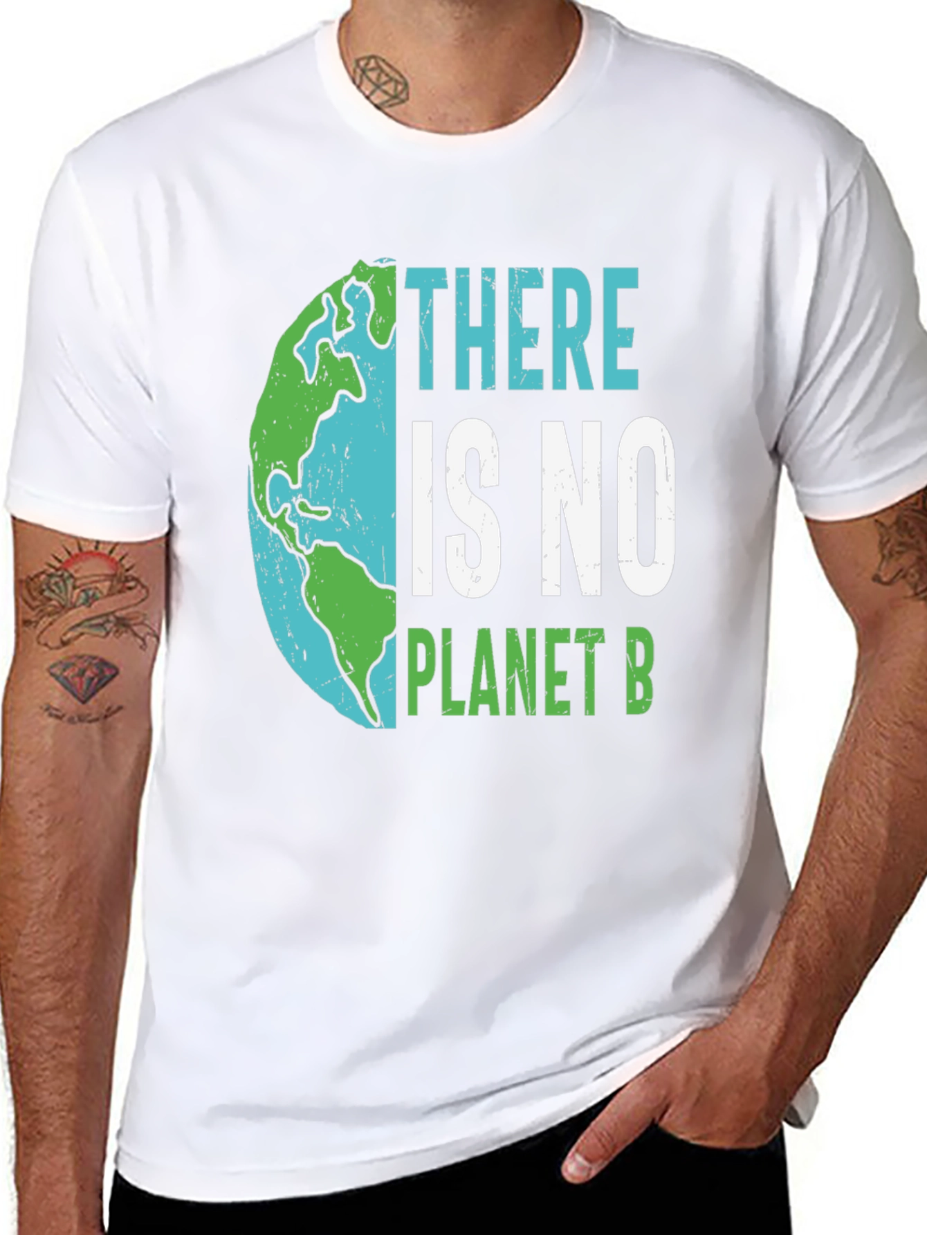 Eco-Friendly There Is No Planet B Graphic Tee