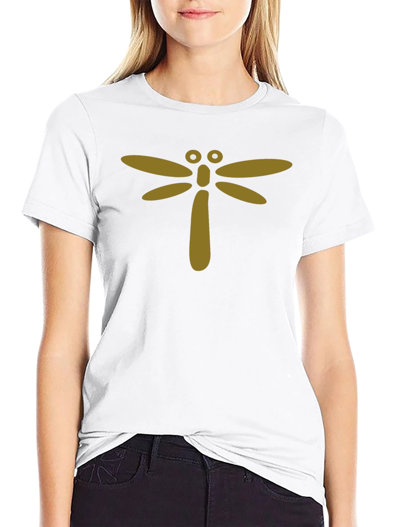 Dragonfly Graphic Tee - Stylish Cotton Comfort