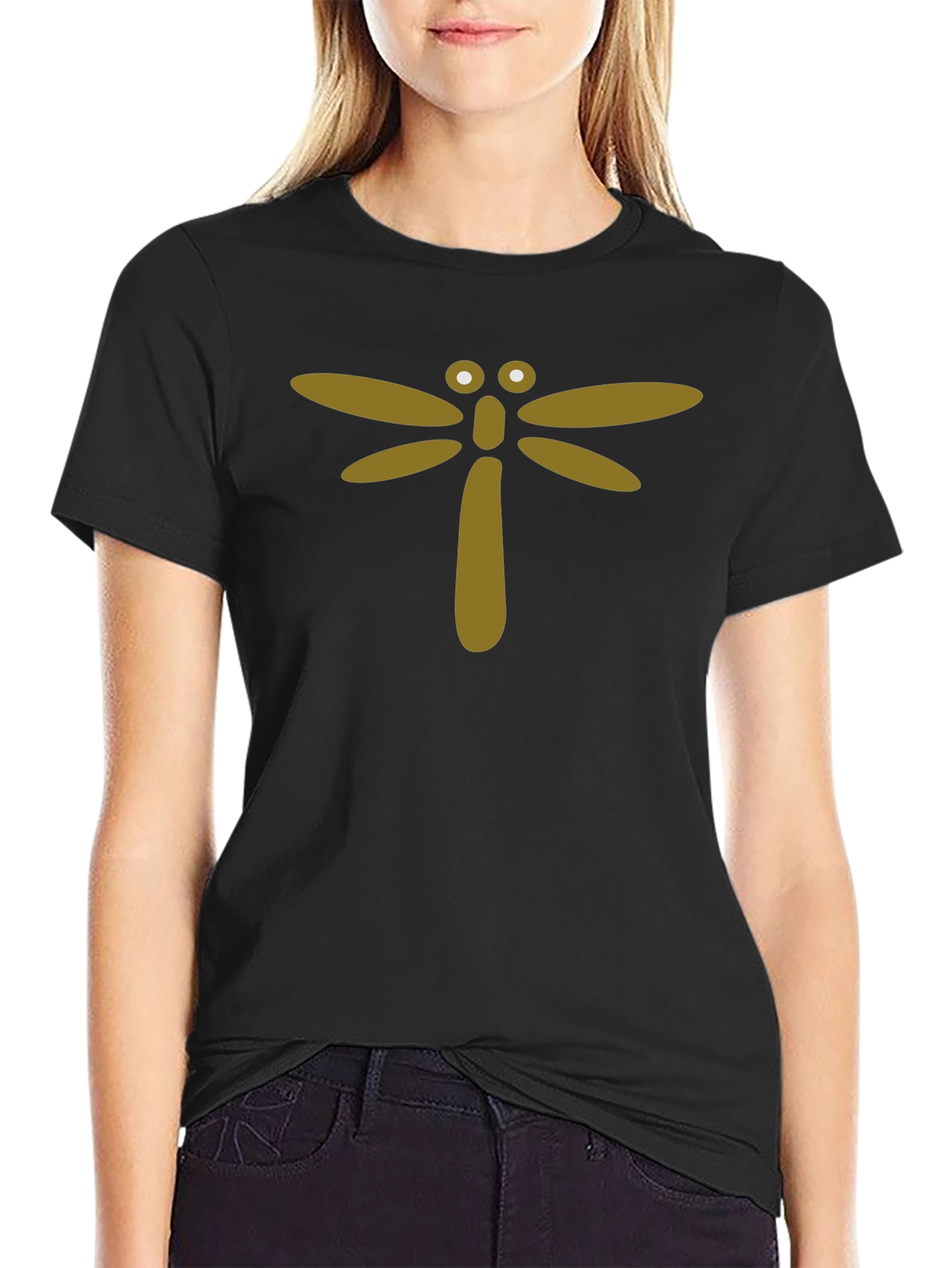 Dragonfly Graphic Tee - Stylish Cotton Comfort