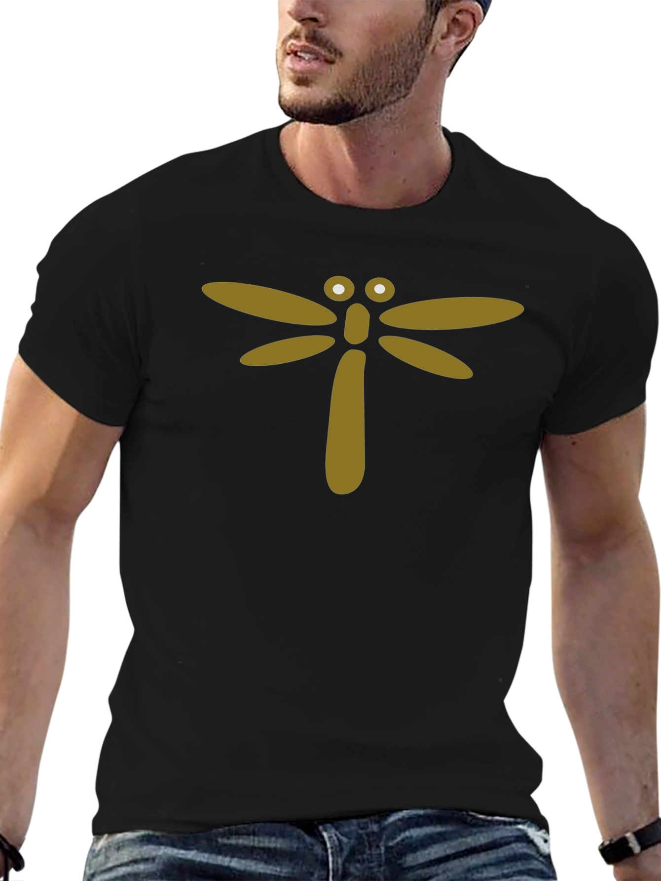 Dragonfly Graphic Tee - Stylish Cotton Comfort
