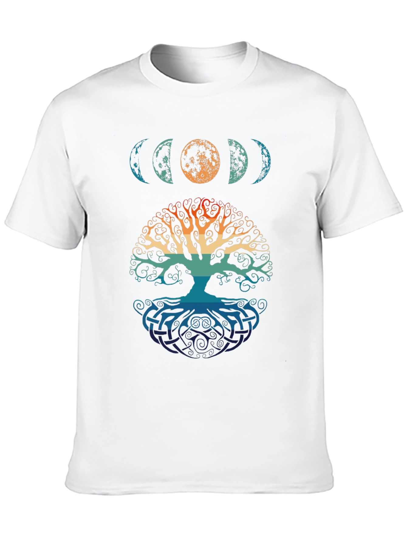 Lunar Tree of Life Graphic Tee - Black