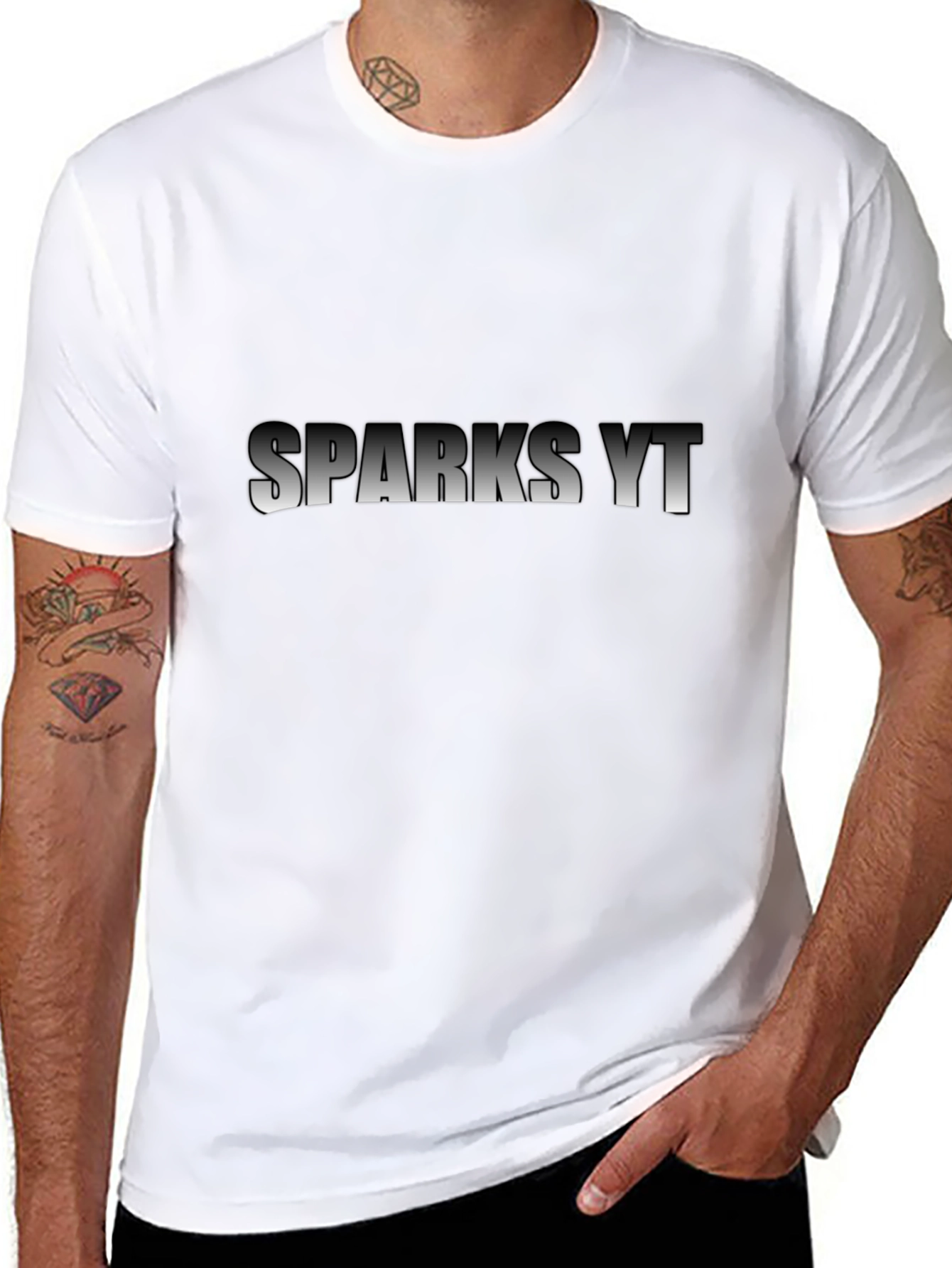 SPARKS YT Black T-Shirt