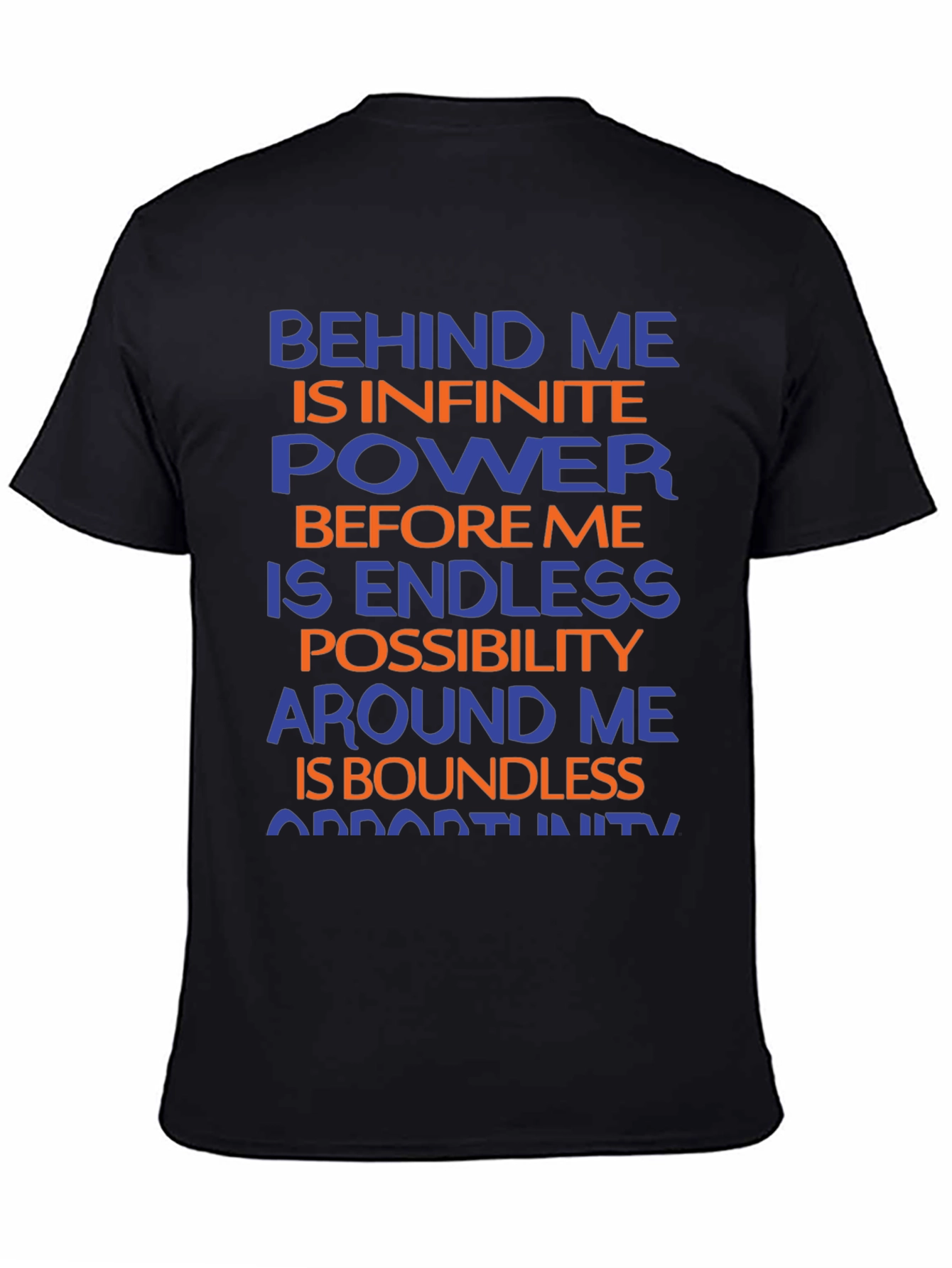 Motivational Graphic T-Shirt - Infinite Power