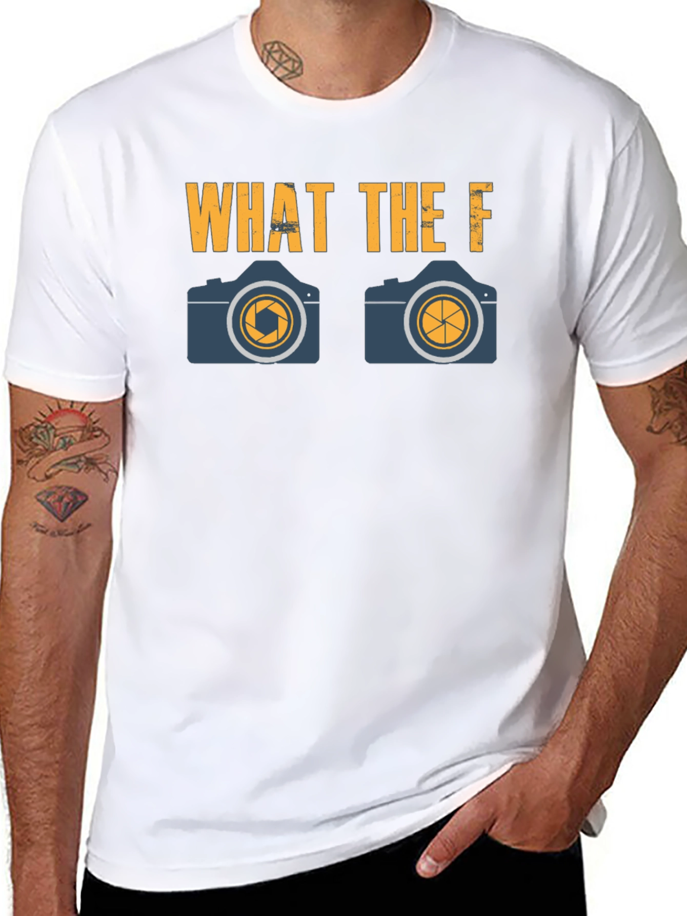What The F Stop T-Shirt - Photographer Humor