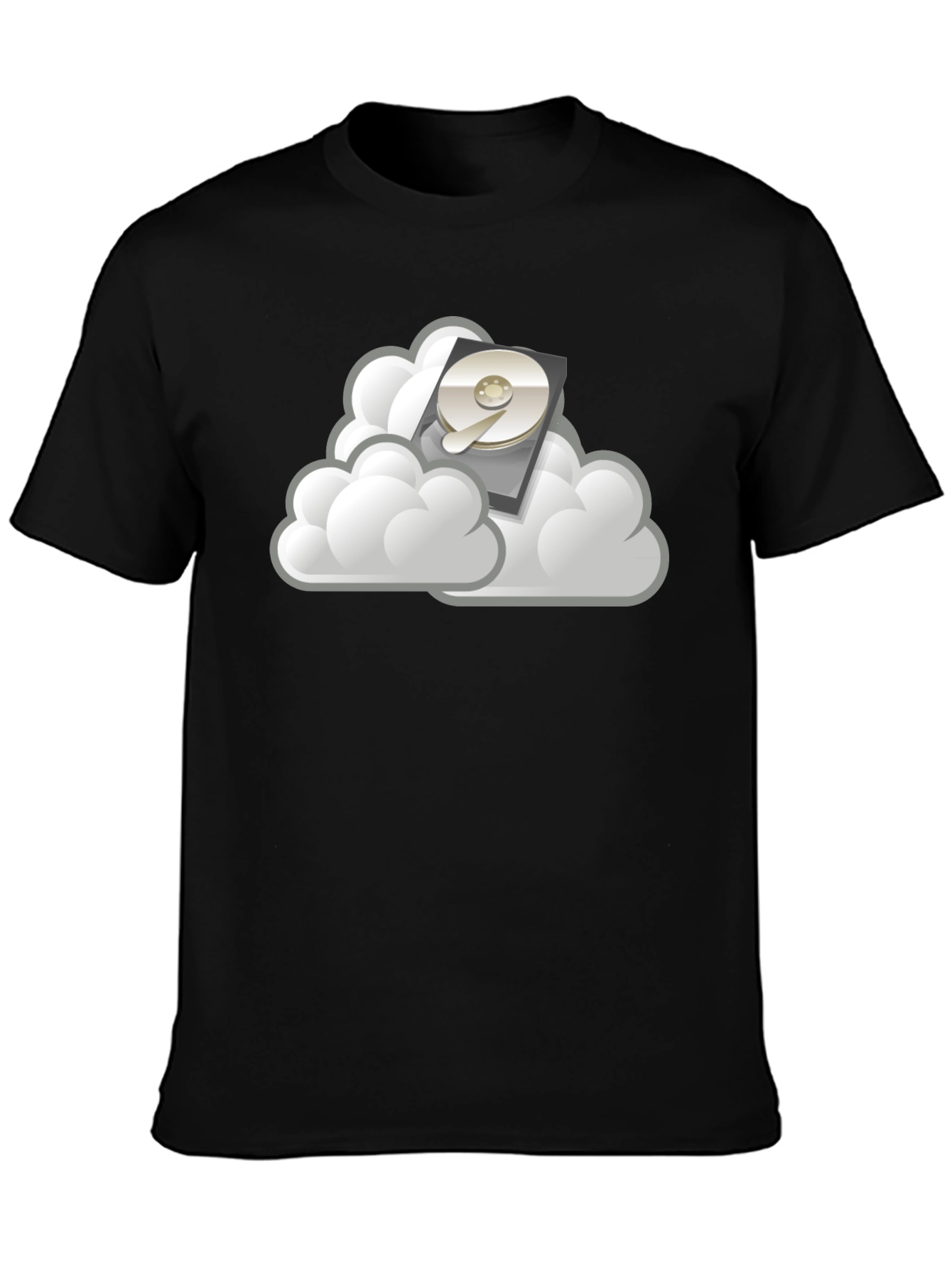 Cloud Data Storage Graphic T-Shirt