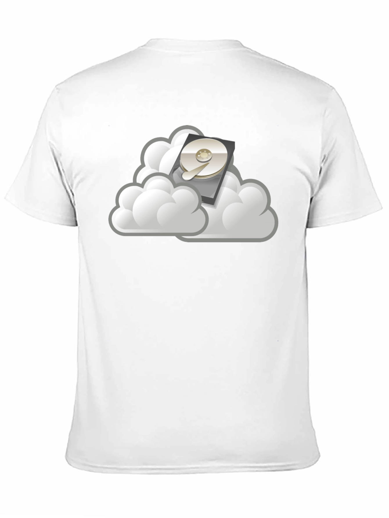 Cloud Data Storage Graphic T-Shirt