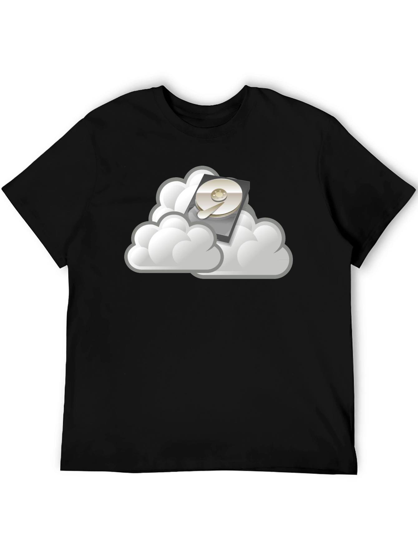 Cloud Data Storage Graphic T-Shirt