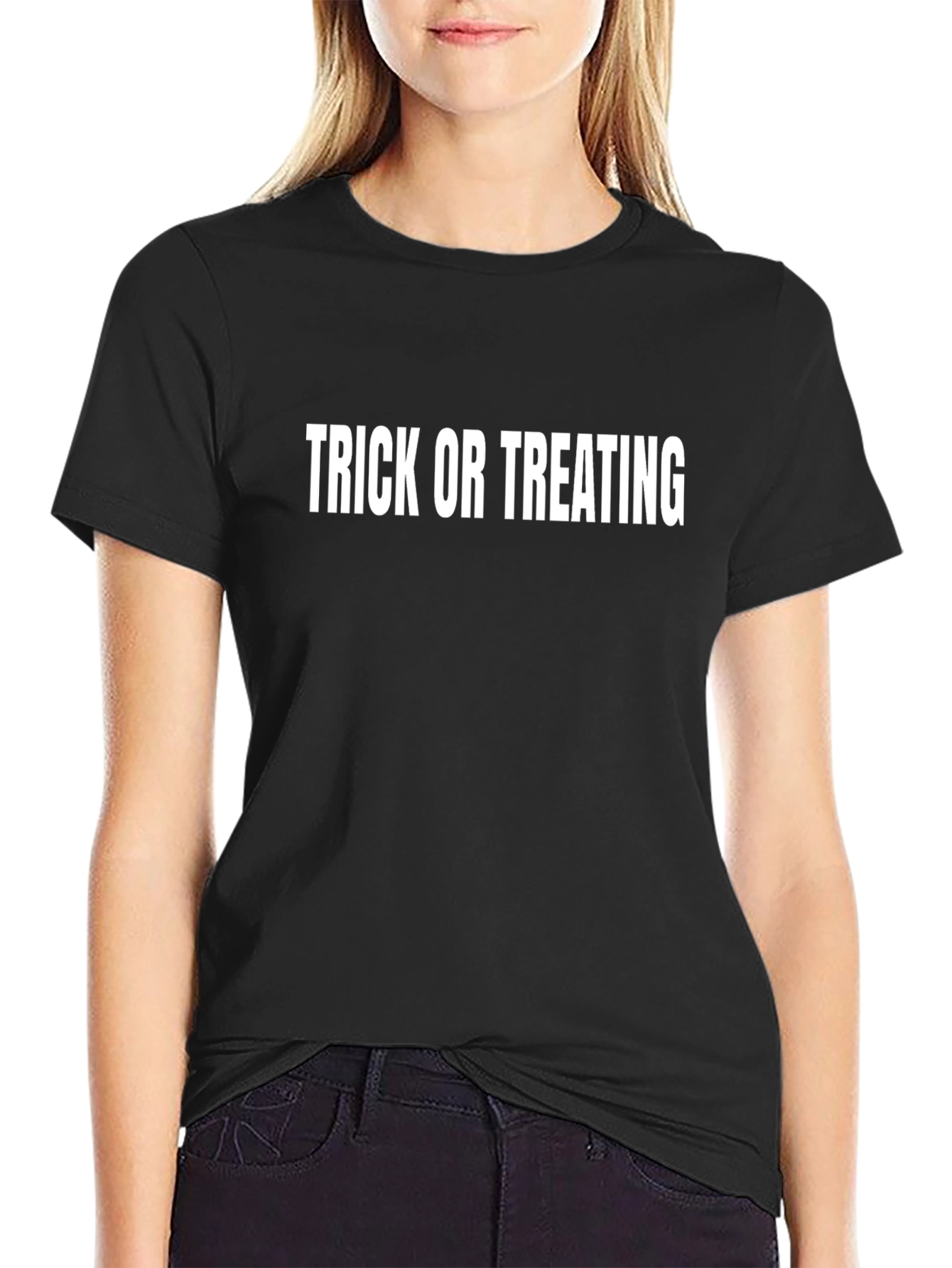 Trick or Treating Graphic Tee - Halloween Shirt