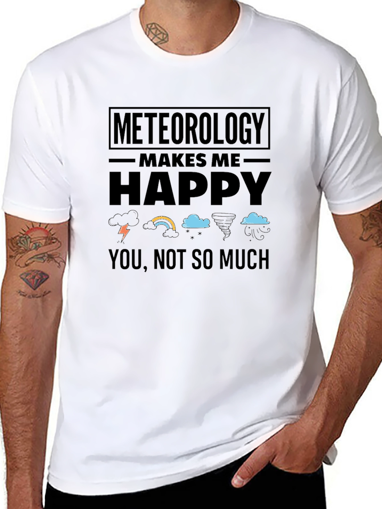 Meteorology Makes Me Happy T-Shirt