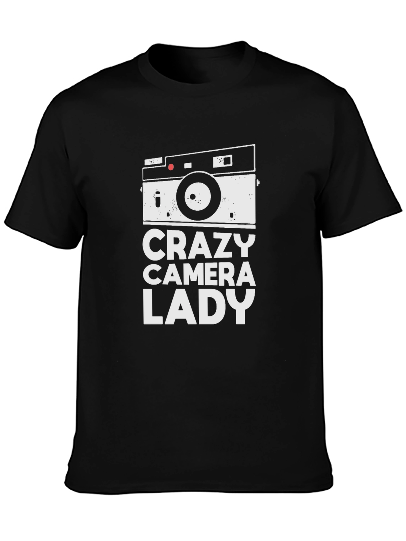 Crazy Camera Lady Graphic Tee