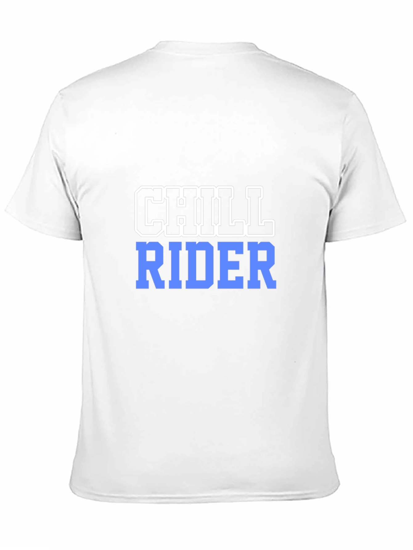Chill Rider Black T-Shirt