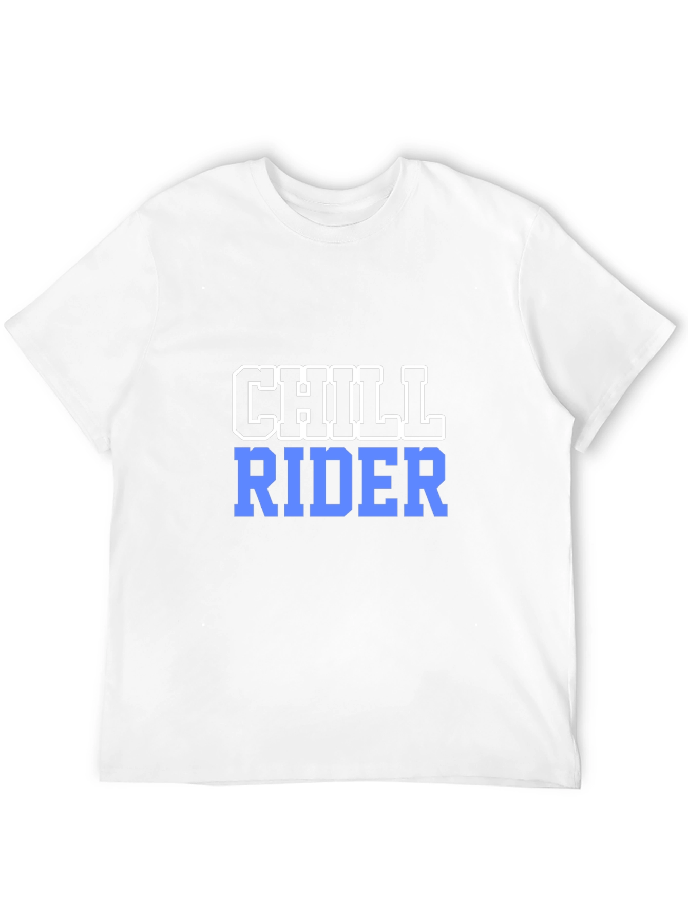 Chill Rider Black T-Shirt