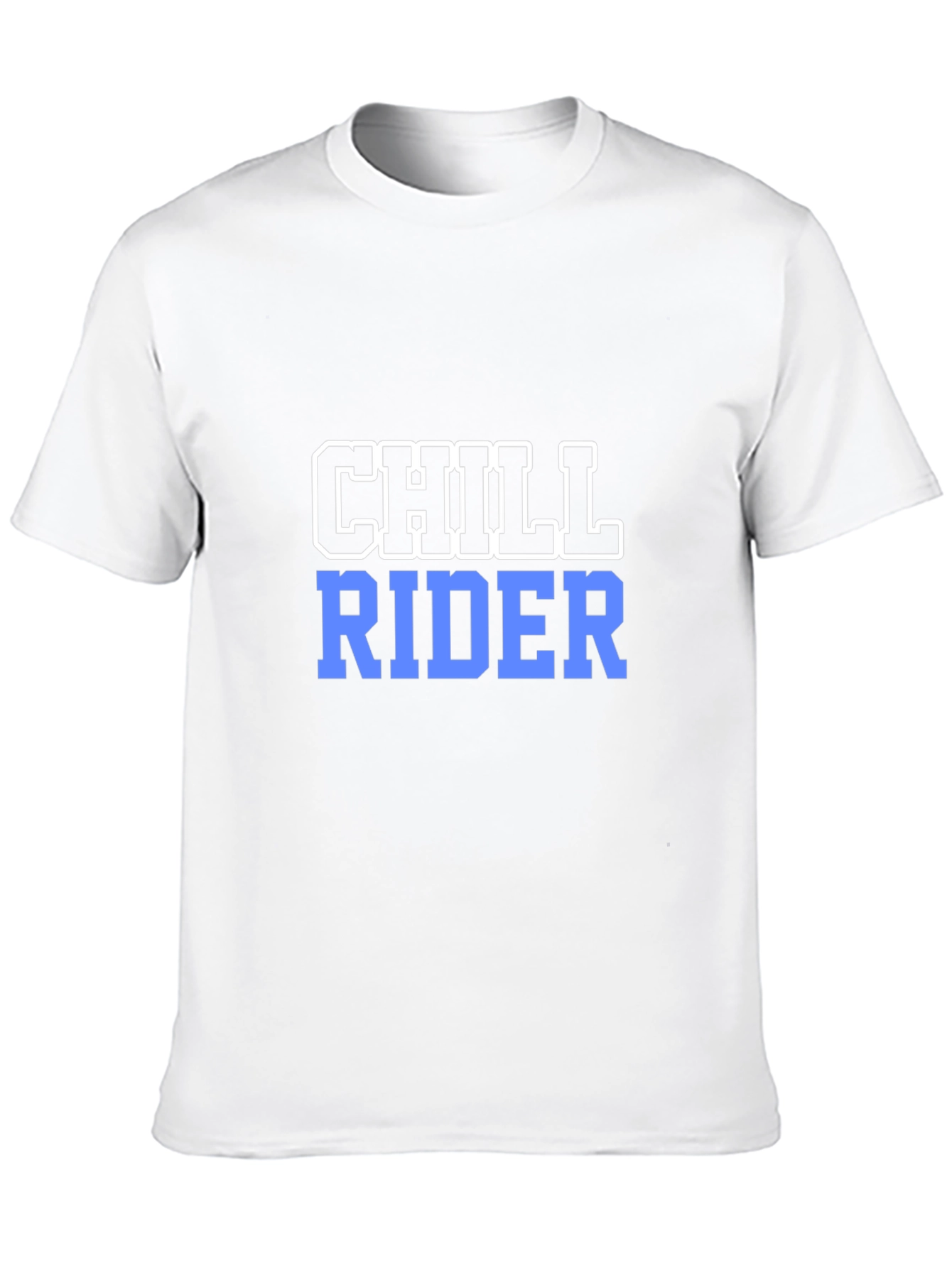 Chill Rider Black T-Shirt
