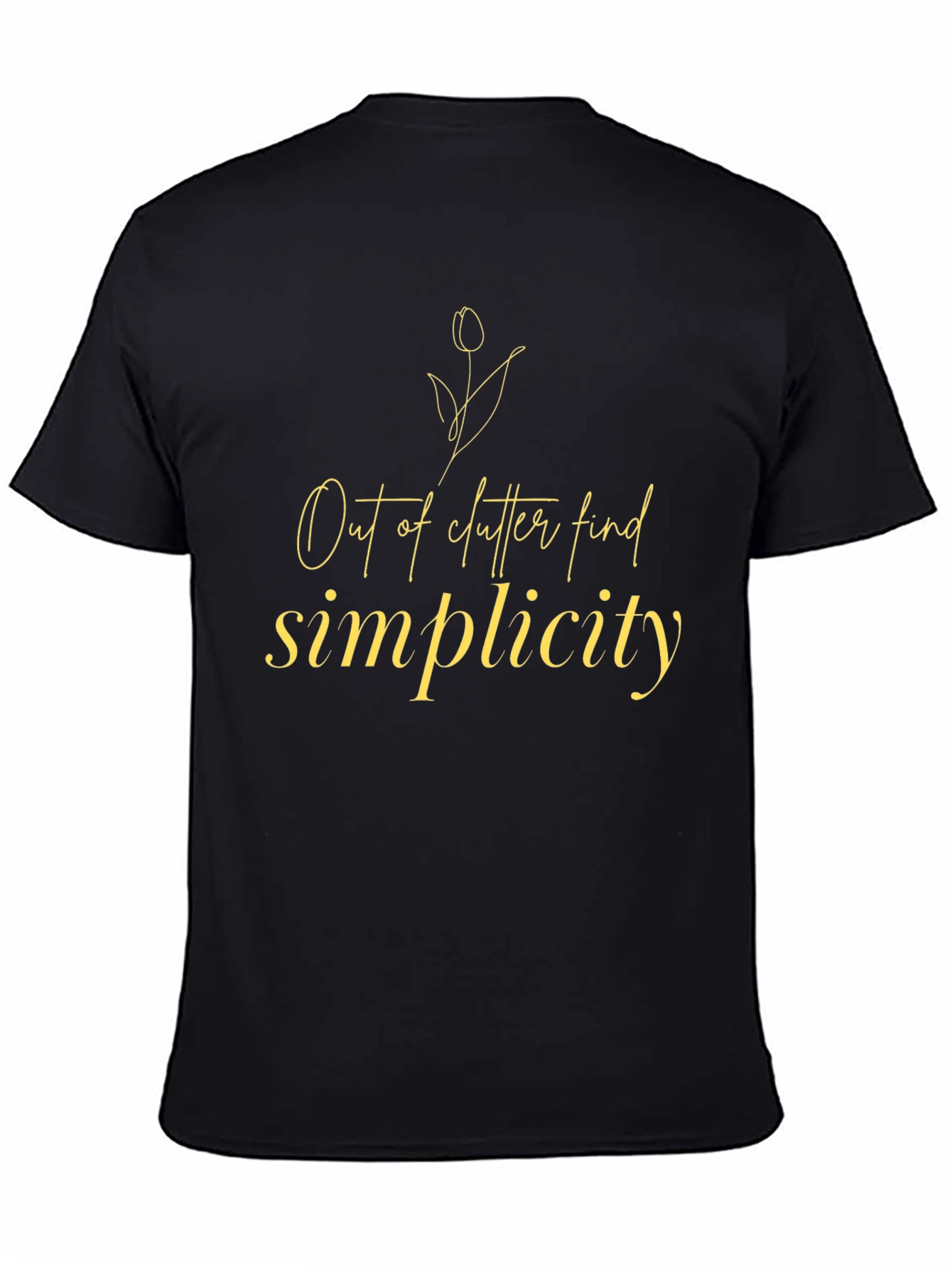 Simplicity Find T-Shirt - Stylish Minimalist Design