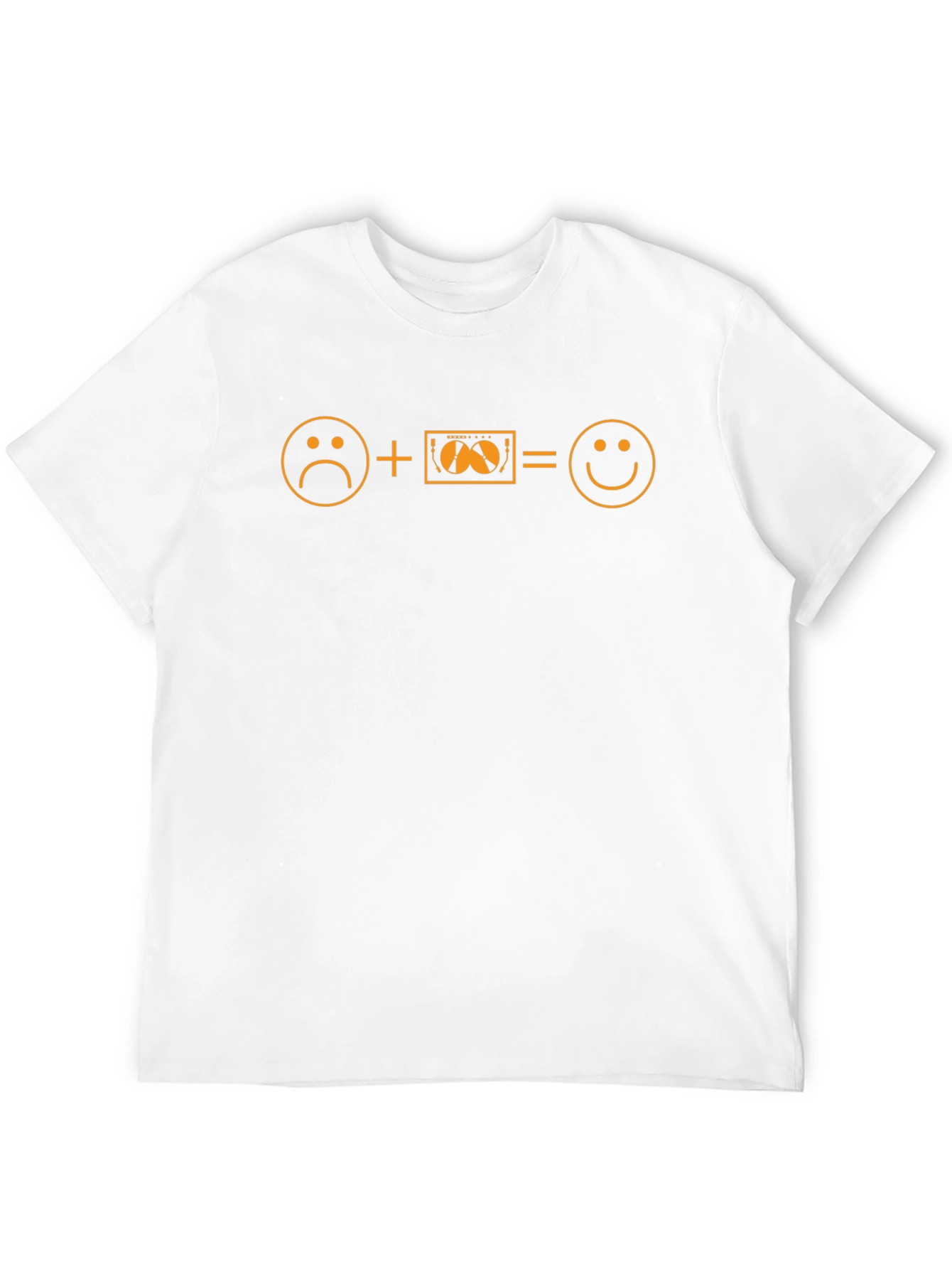 Funny Math Equation T-Shirt: Sad + Boobs = Happy