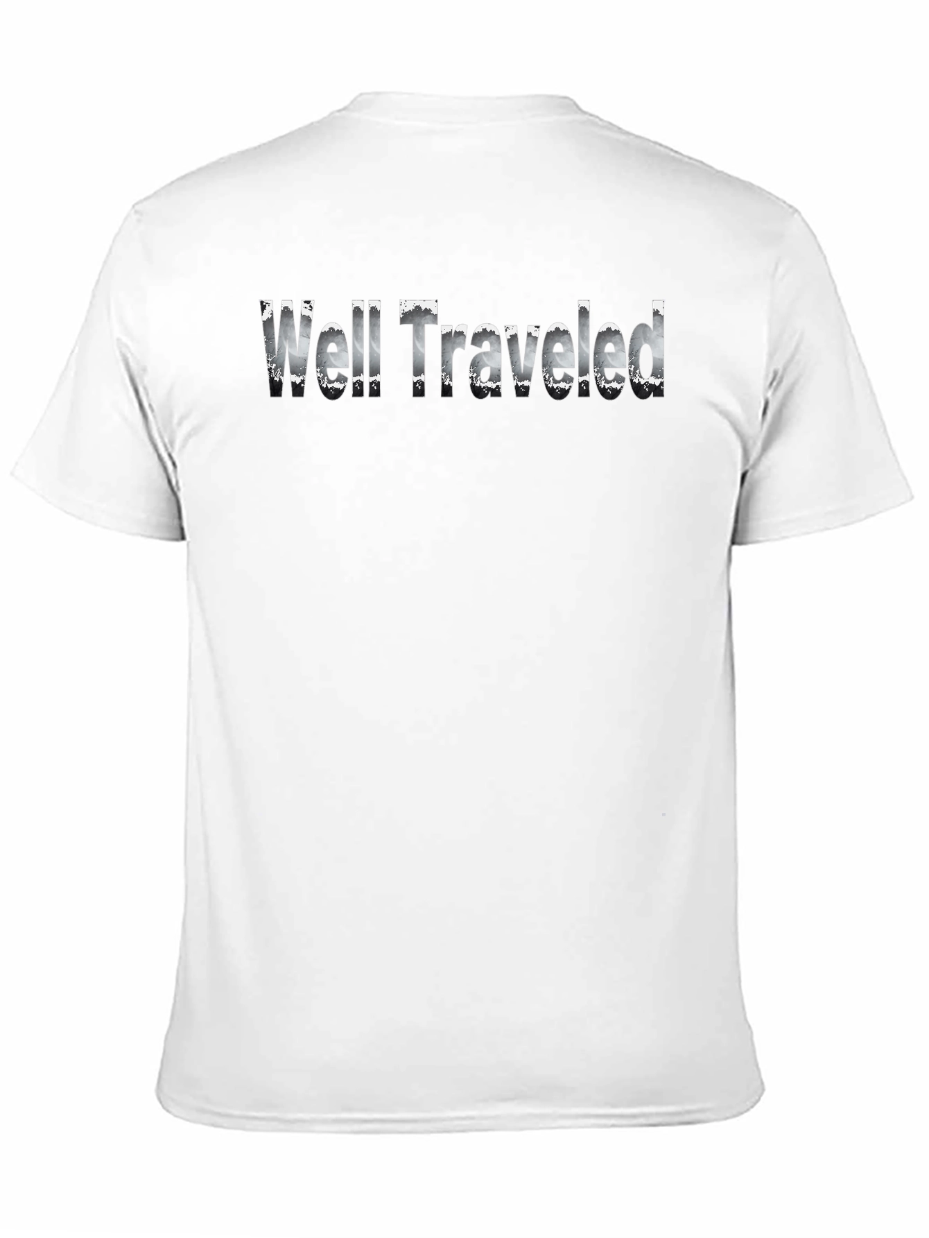 Well Traveled Black Graphic T-Shirt