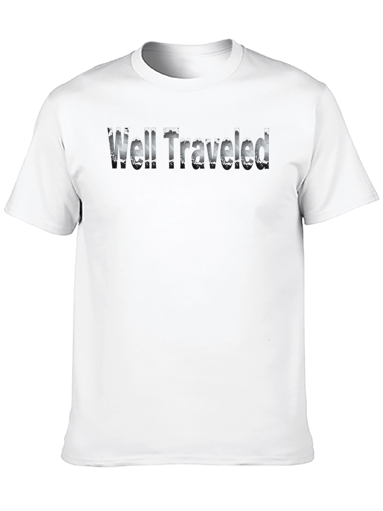 Well Traveled Black Graphic T-Shirt