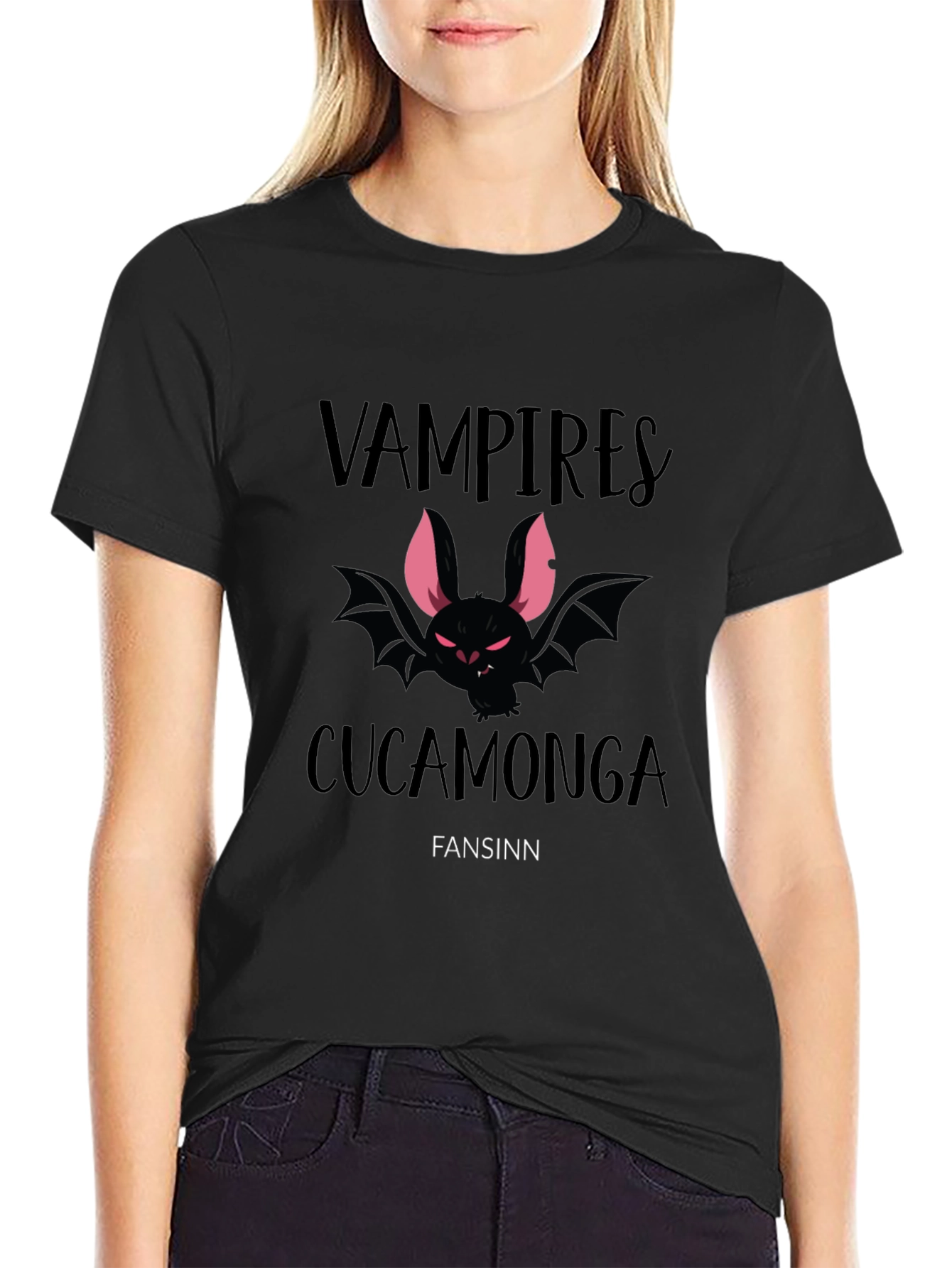 Vampires Cucamonga Fansinn Black T-Shirt