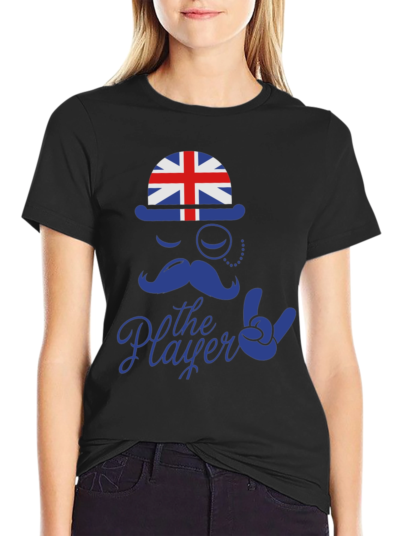 British Player Graphic Tee - Union Jack Design
