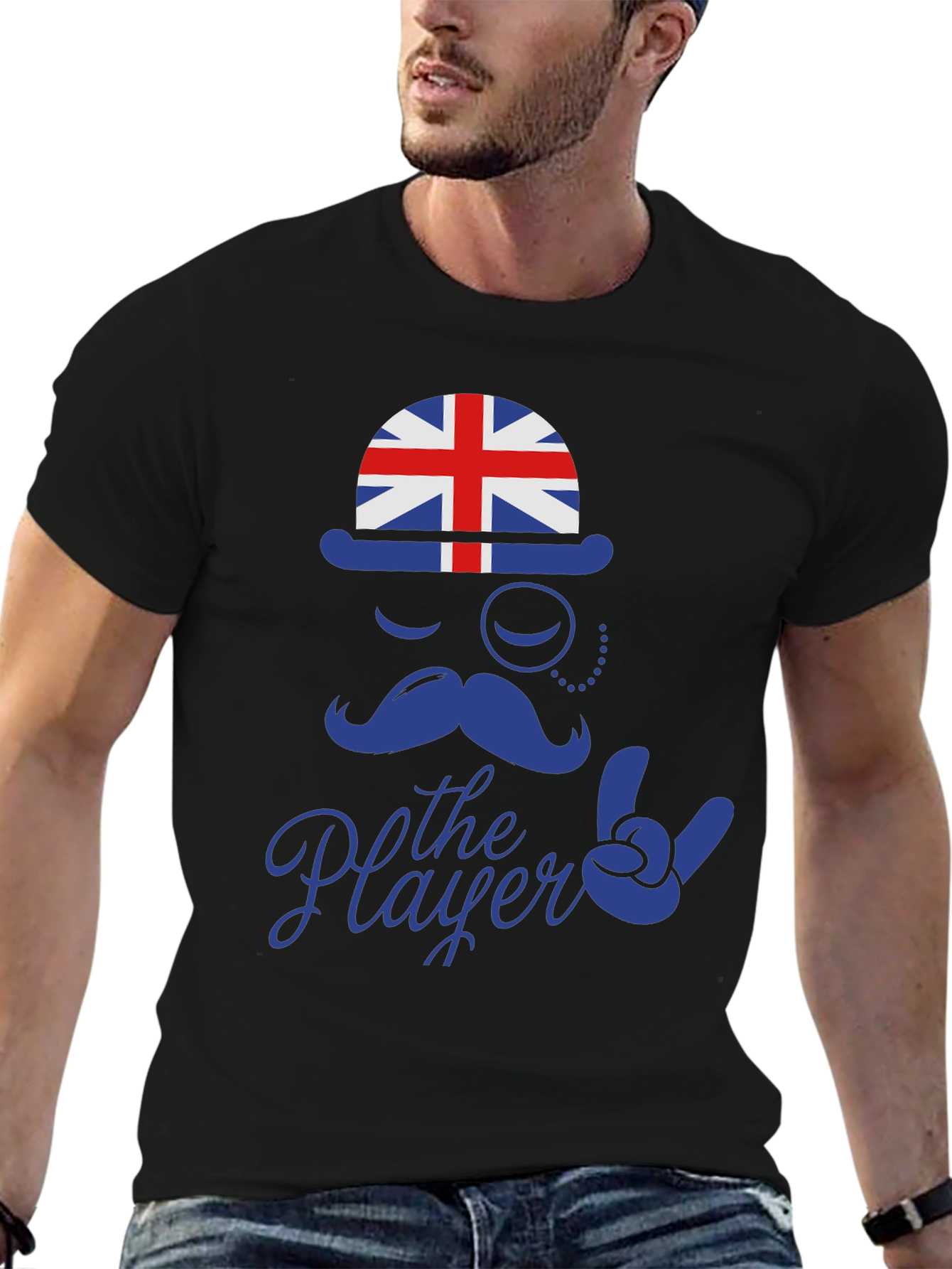 British Player Graphic Tee - Union Jack Design