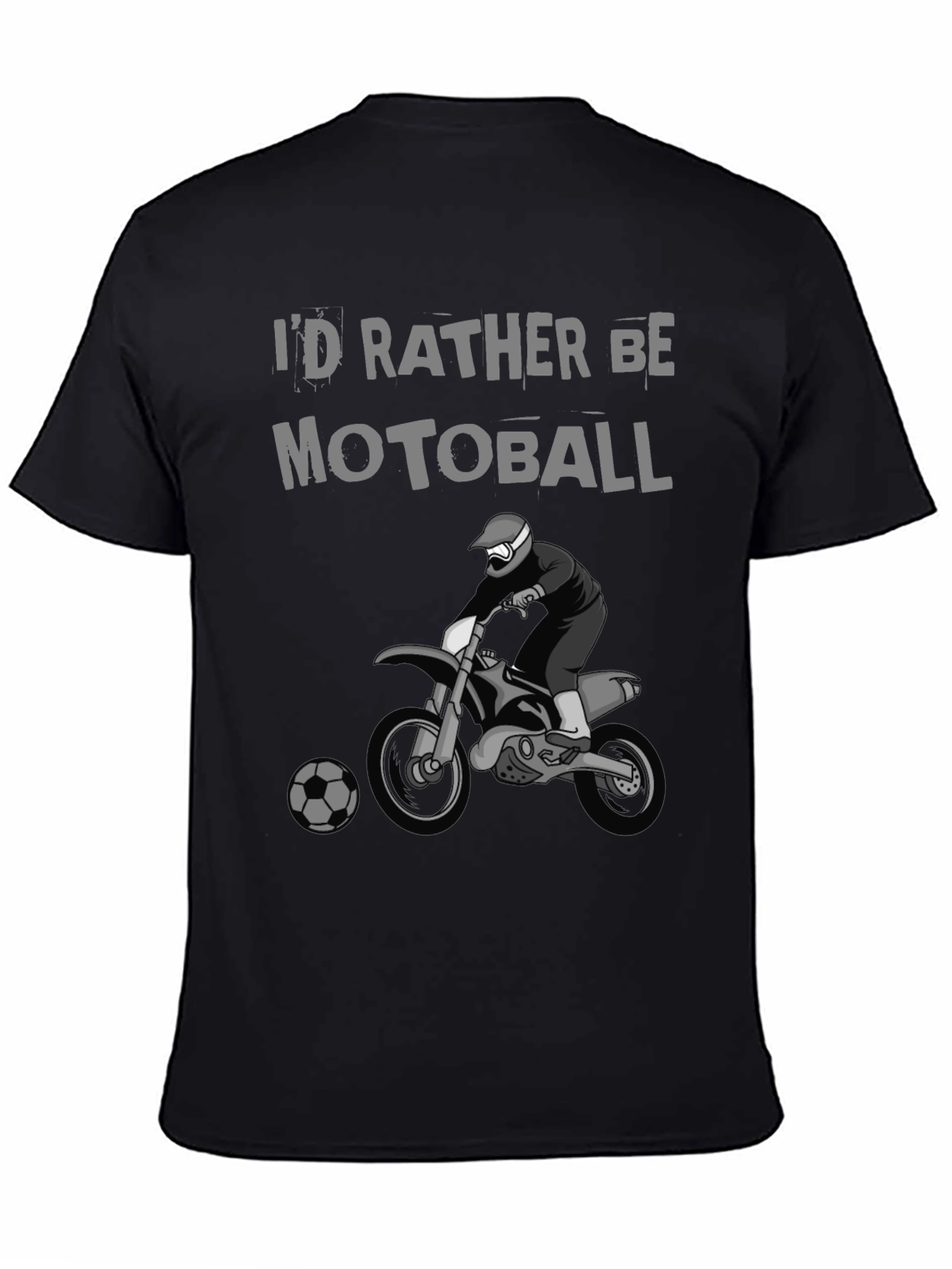 Motoball T-Shirt - Biker Soccer Tee