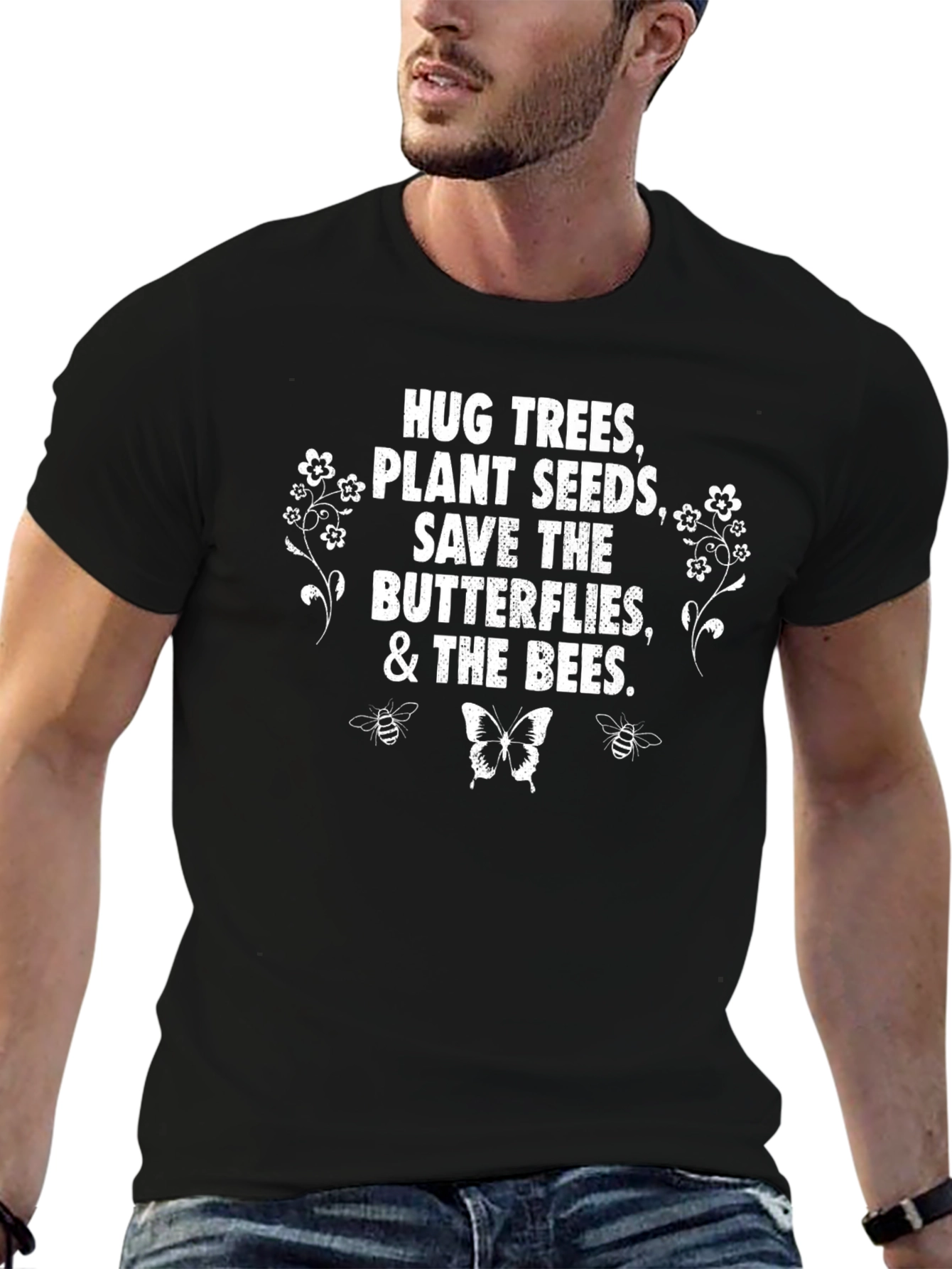 Hug Trees Save Bees T-Shirt