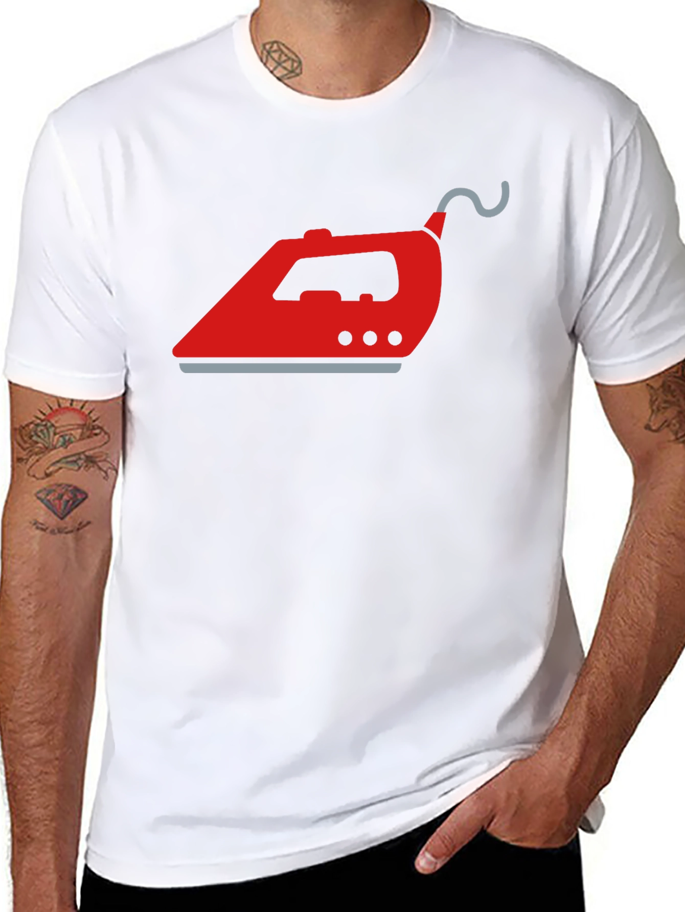 Iron Graphic T-Shirt - Bold & Unique Style