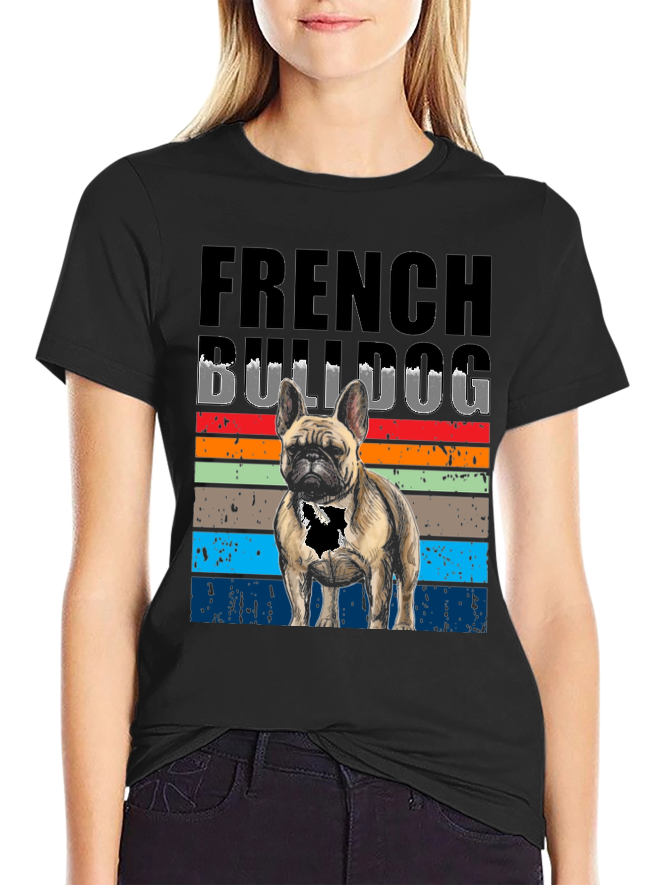 French Bulldog Graphic Tee