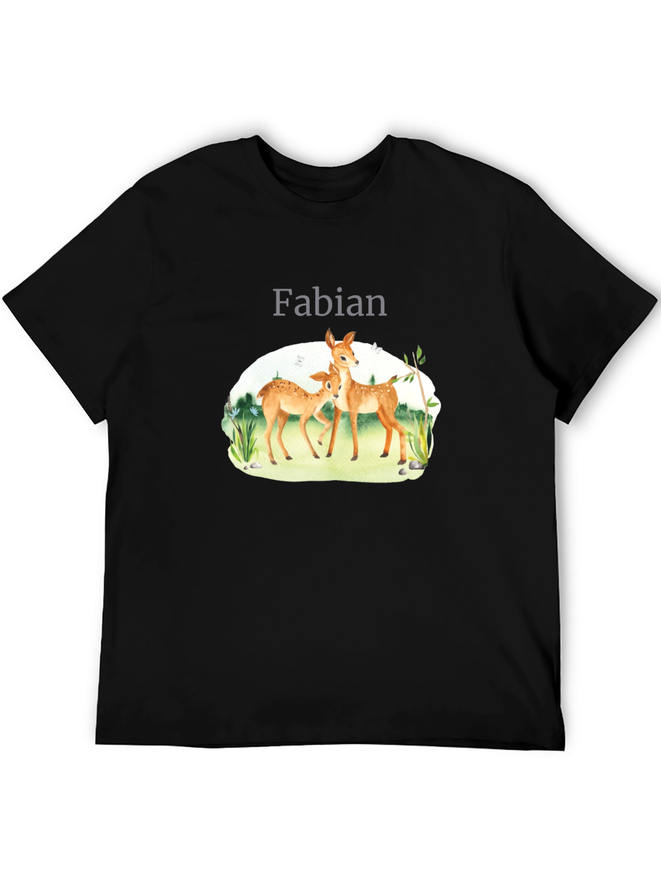 Personalized Deer Family T-Shirt - Fabian