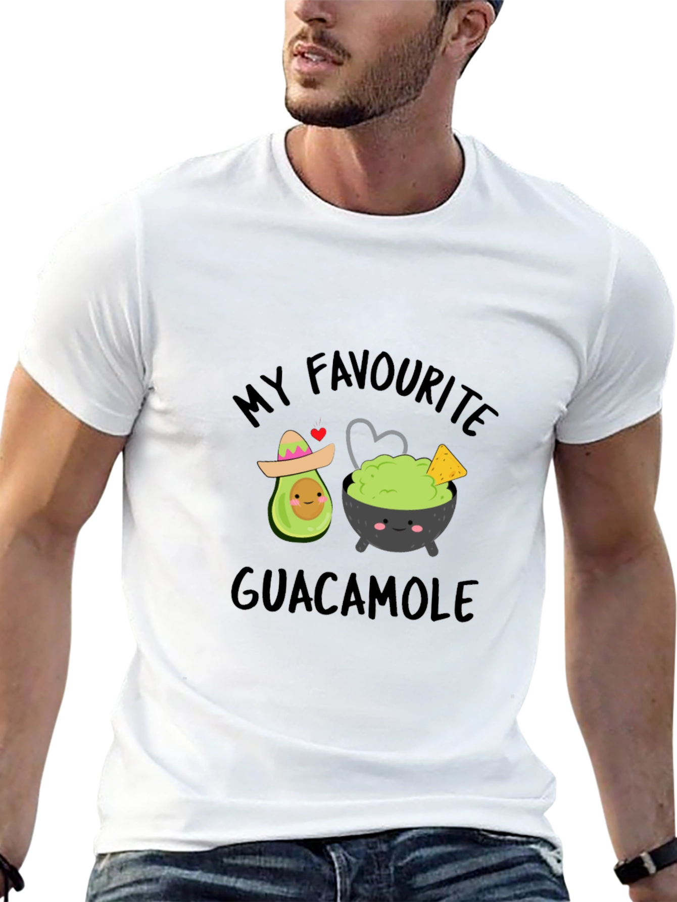 My Favourite Guacamole Funny Graphic T-Shirt