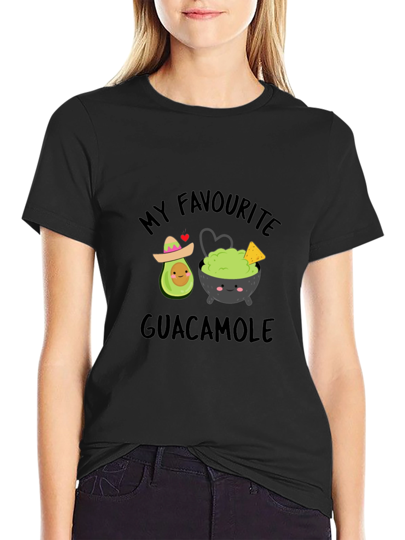 My Favourite Guacamole Funny Graphic T-Shirt