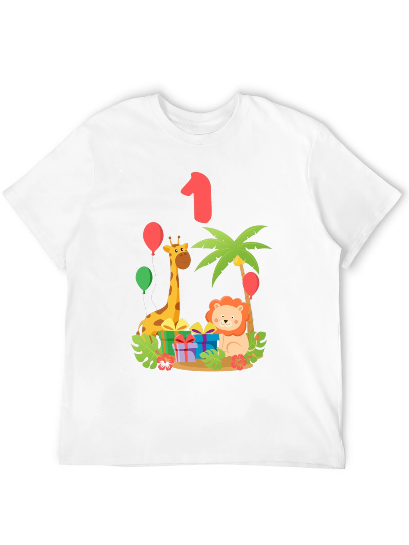 Birthday Safari T-Shirt - Turning One