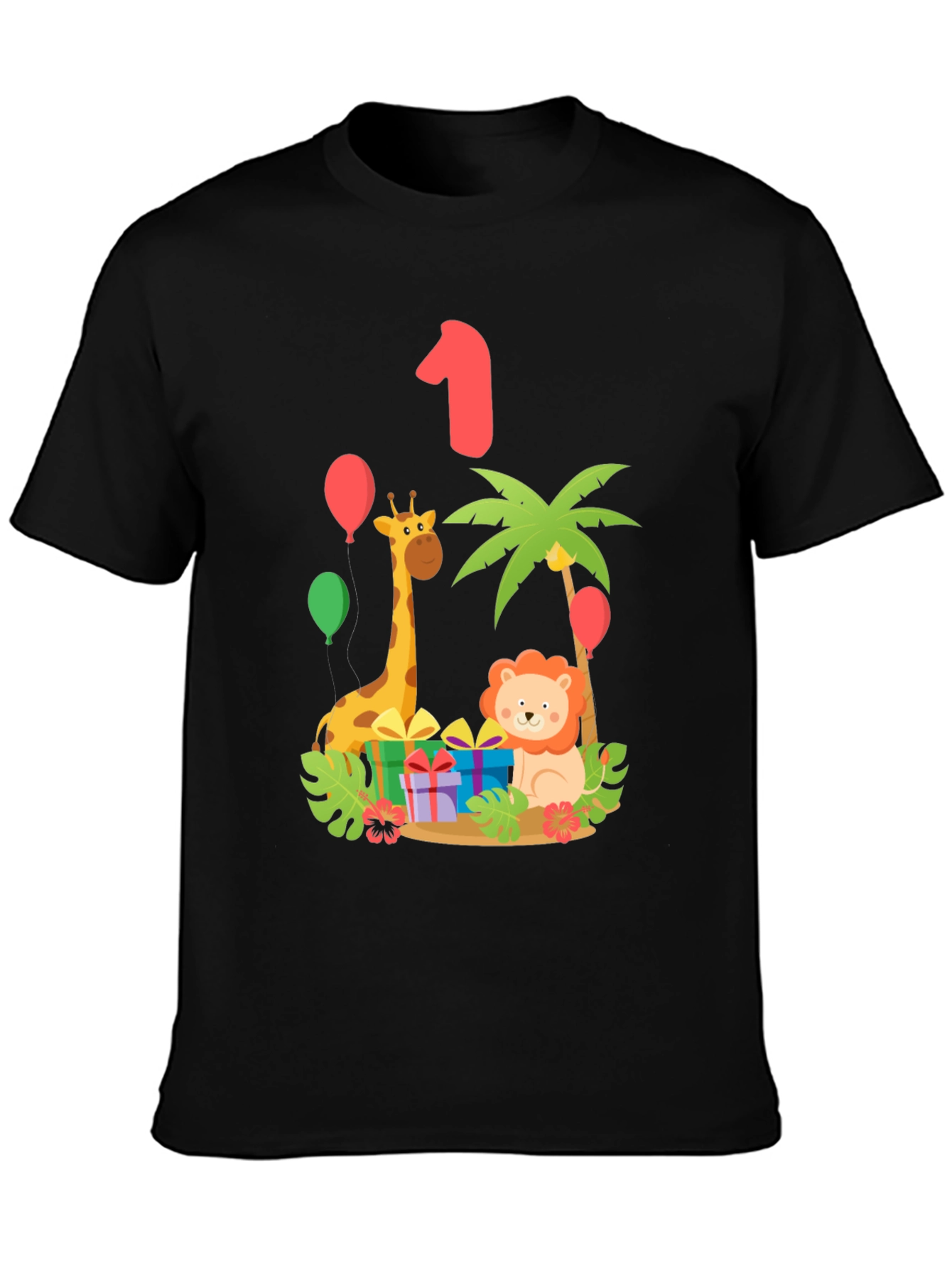 Birthday Safari T-Shirt - Turning One