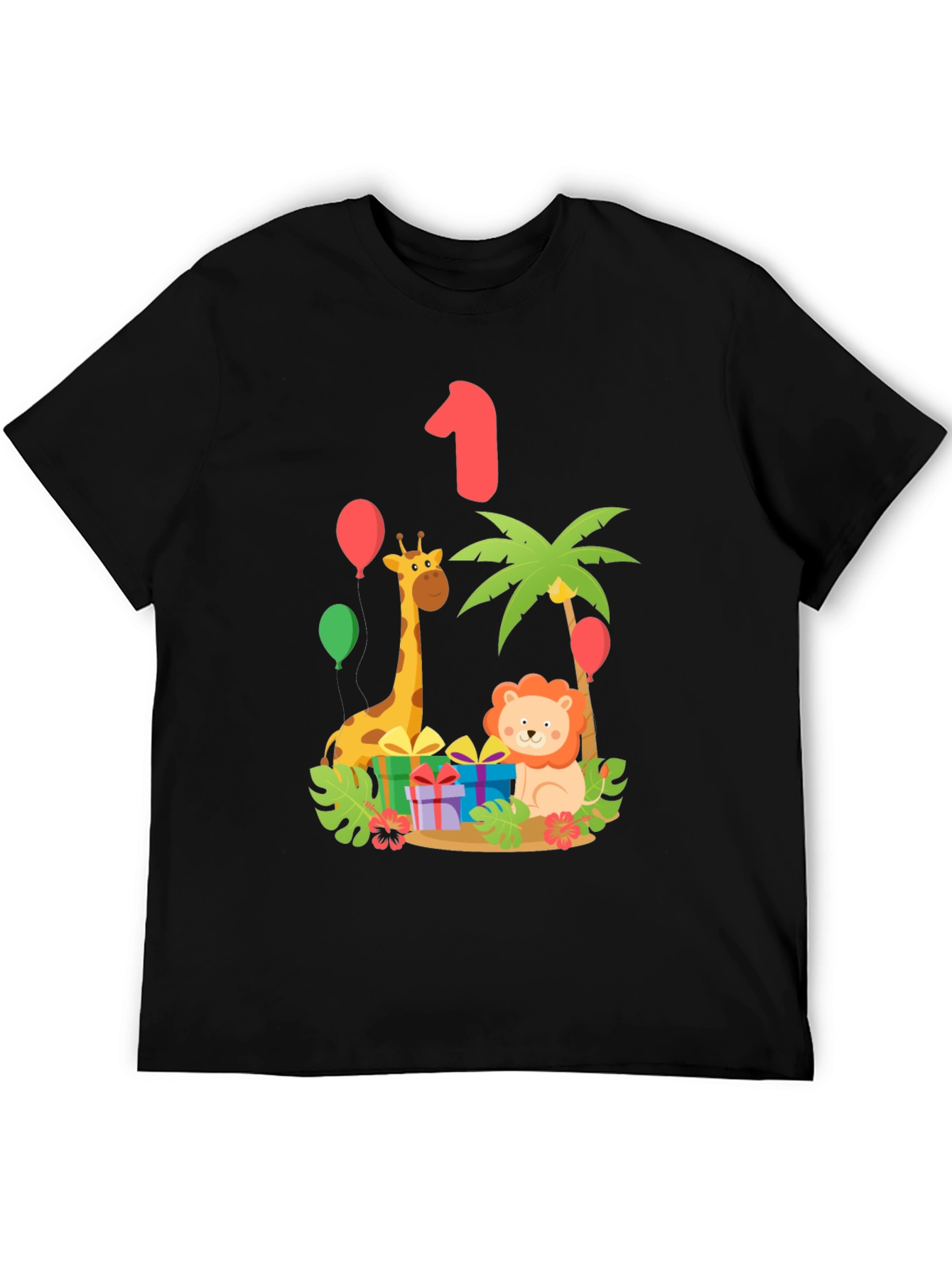 Birthday Safari T-Shirt - Turning One