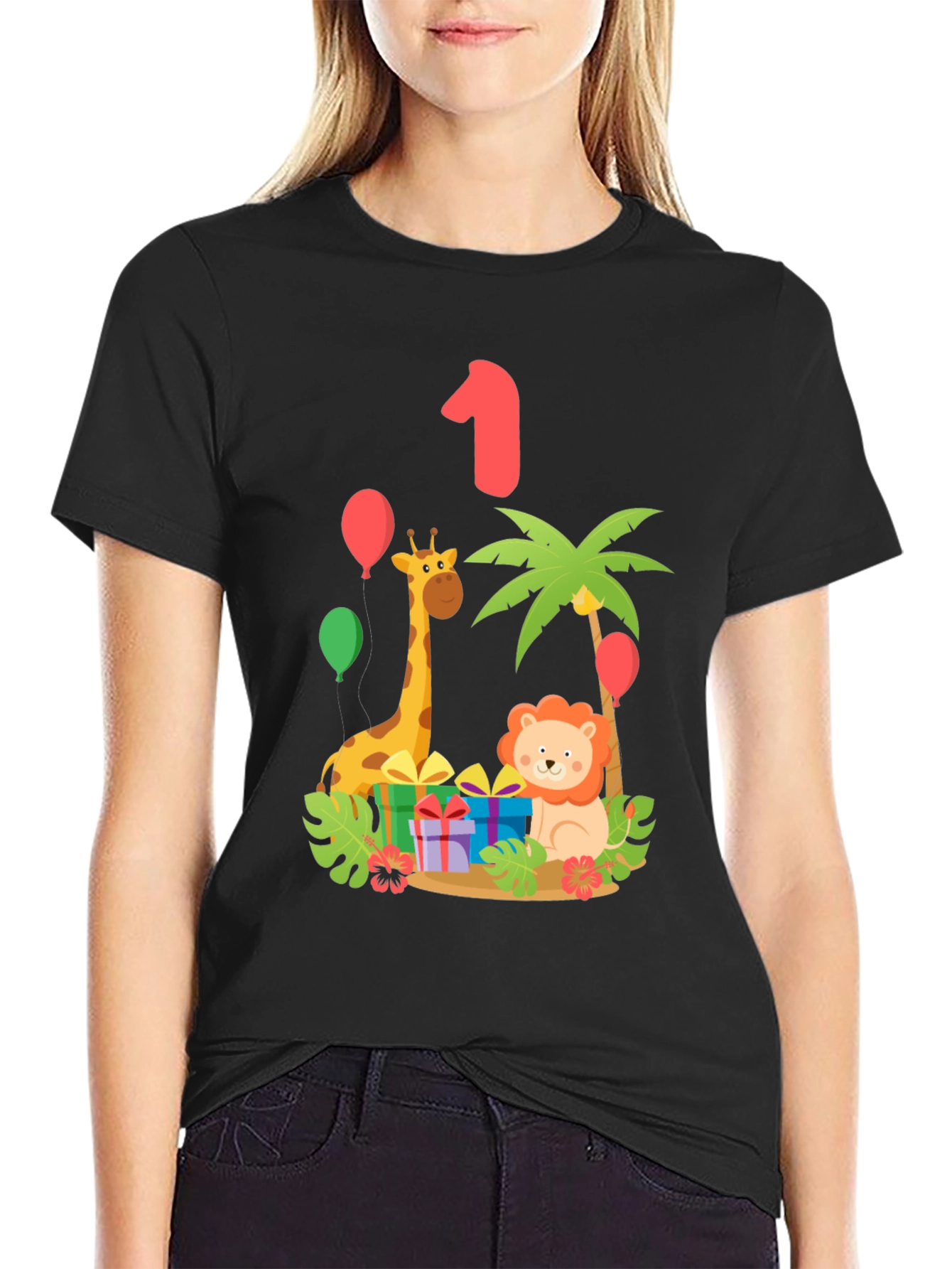 Birthday Safari T-Shirt - Turning One